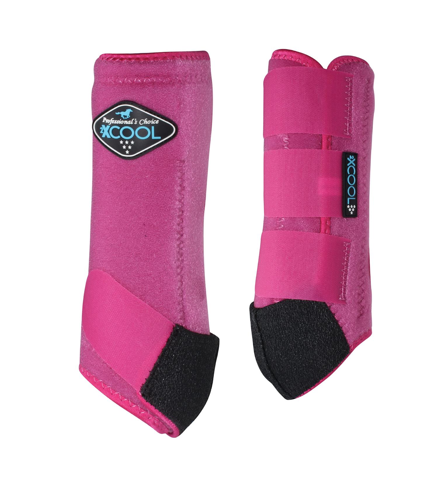 Buy Professional's Choice 2XCOOL Sport Medical Boots - 4-Pack Small Raspberry | International Shipping Available - Buy Online on GoSupps.com