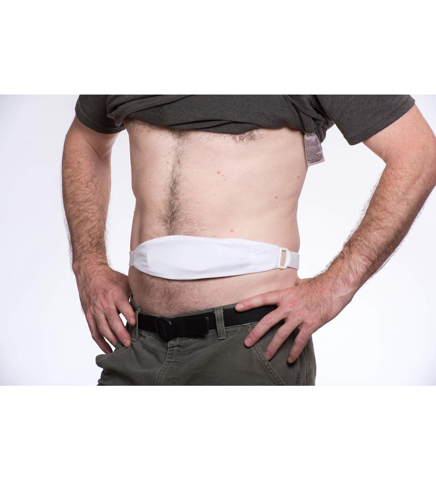 Tuck-Away PD Dialysis Belt - White L 40-50 | Supportive and Comfortable - Buy Online on GoSupps.com