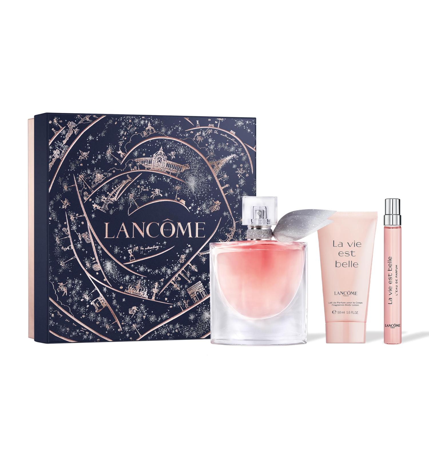 Lanc me La Vie Est Belle Extraordinary Moments Perfume Gift Set - Full Size Eau de Parfum & Travel Size Eau de Parfum and Scented Body Lotion - Buy Online on GoSupps.com