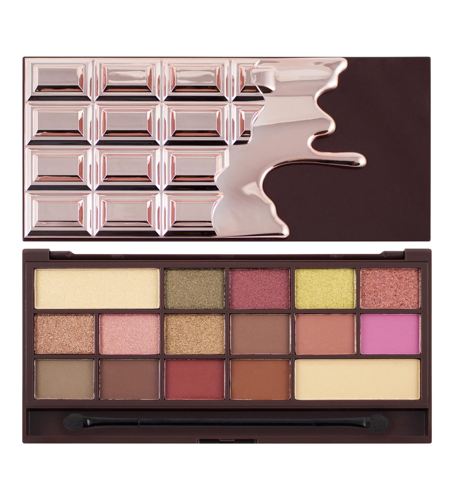 Buy Makeup Revolution Rose Gold Chocolate Bar Eyeshadow Palette - International Shipping Available - Buy Online on GoSupps.com