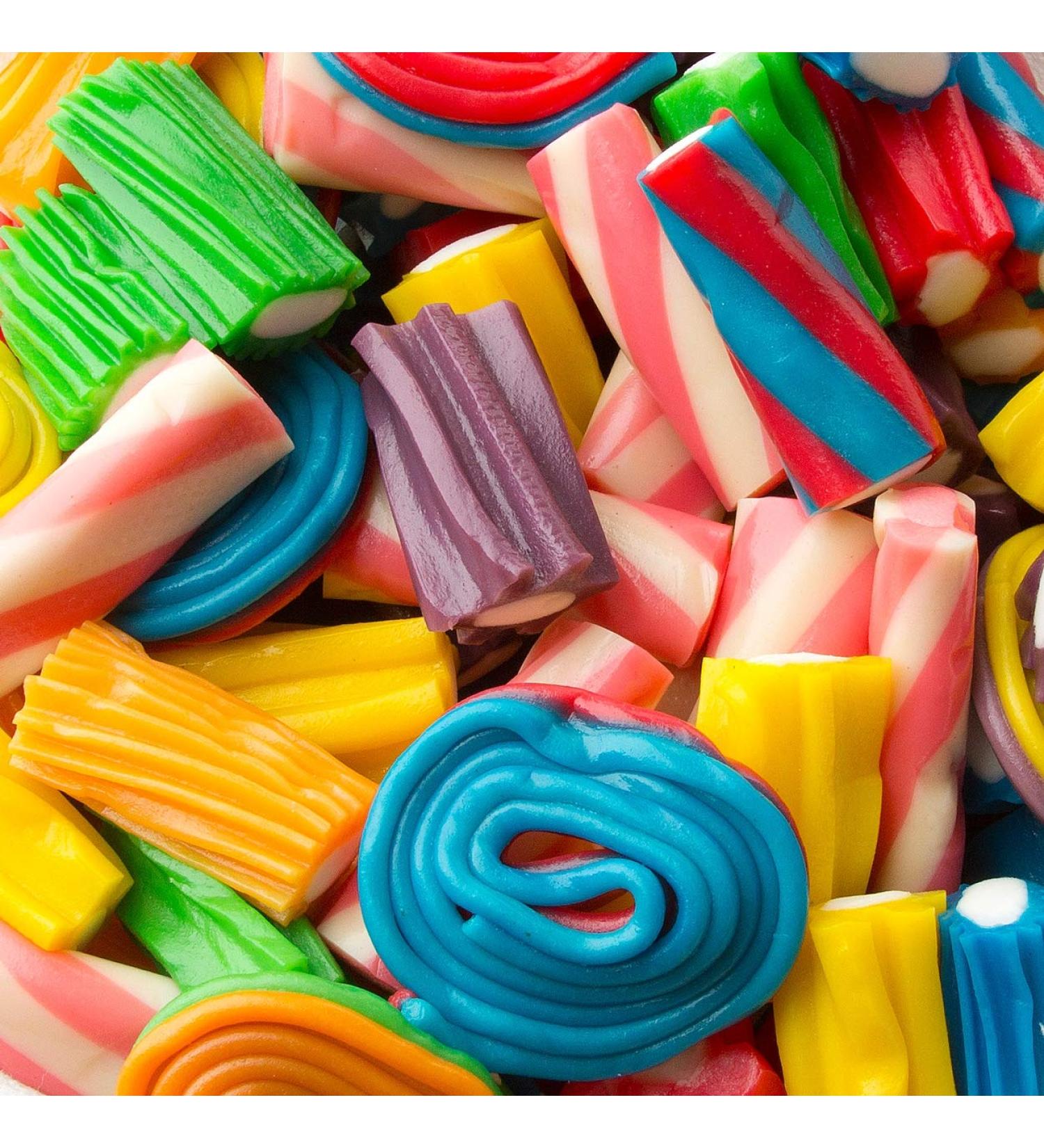 Wonder 'Colourful Liquorice' Mix 500g Share Bag by The Gourmet Sweet Company