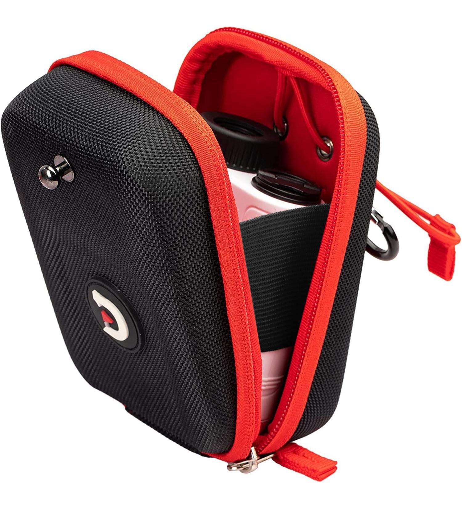 ACHIX Golf Rangefinder Hard Shell Case - Compatible with Bushnell/Callaway/Tectectec - Universal Laser Range Finder Carry Bag with Carabiner Belt Clip - Black - Buy Online on GoSupps.com