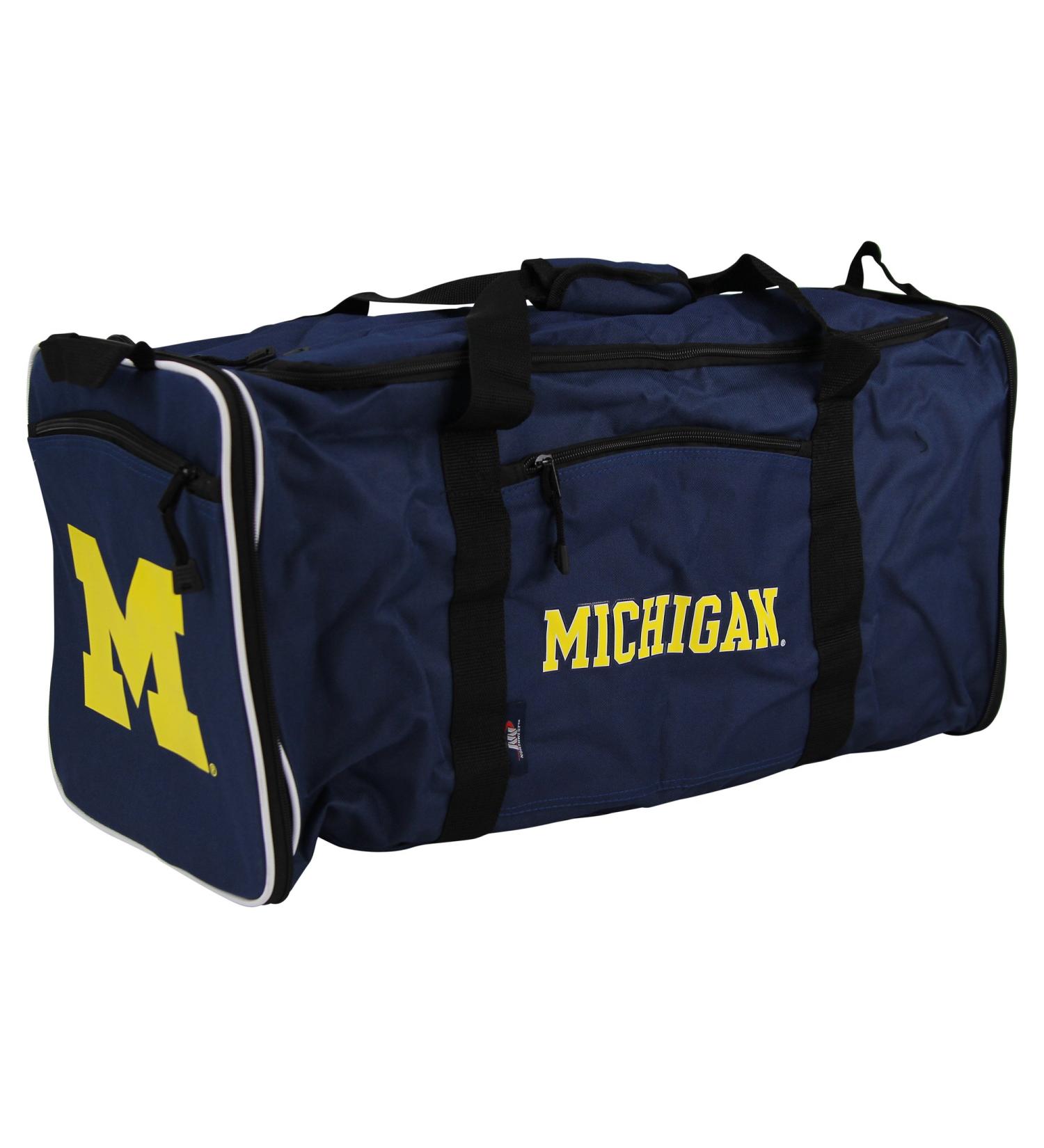 NCAA Team Logo Extended Duffle Bag (Michigan Wolverines) - Buy Online on GoSupps.com