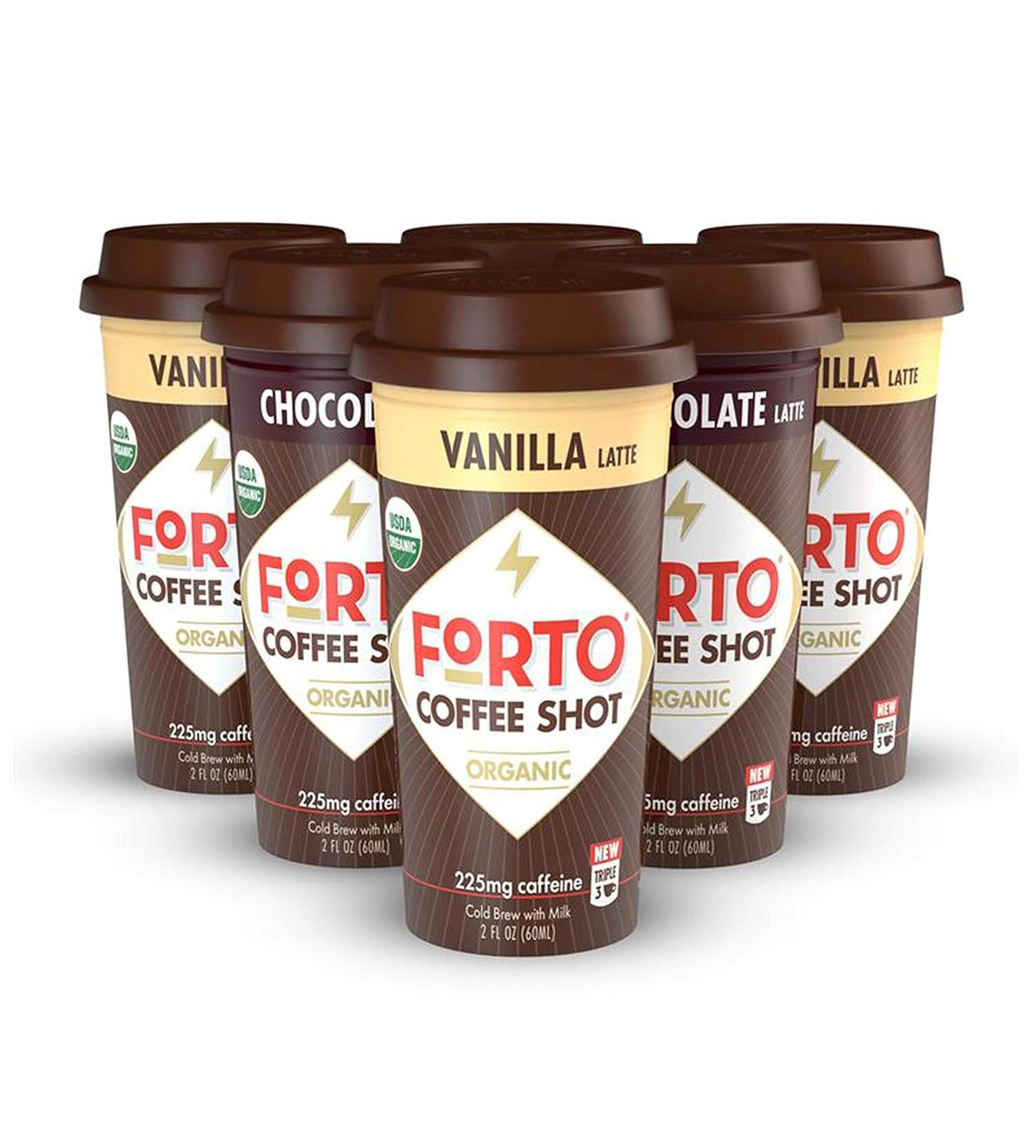 Forto Coffee Shots Variety Pack - 6 Pack - Buy Online on GoSupps.com