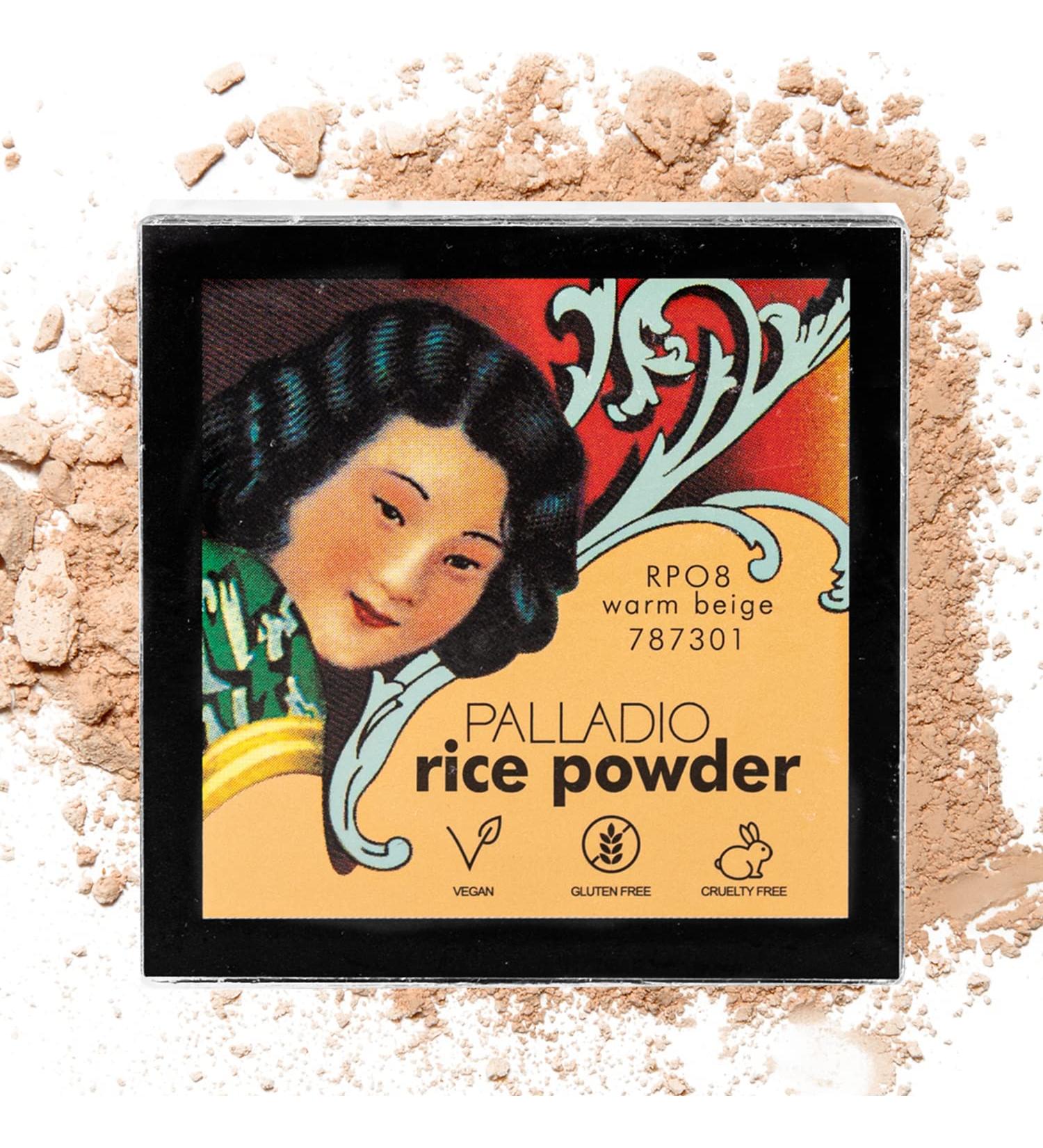 Buy PALLADIO Rice Powder - Warm Beige | International Shipping Available | Flawless Finish Makeup - Buy Online on GoSupps.com