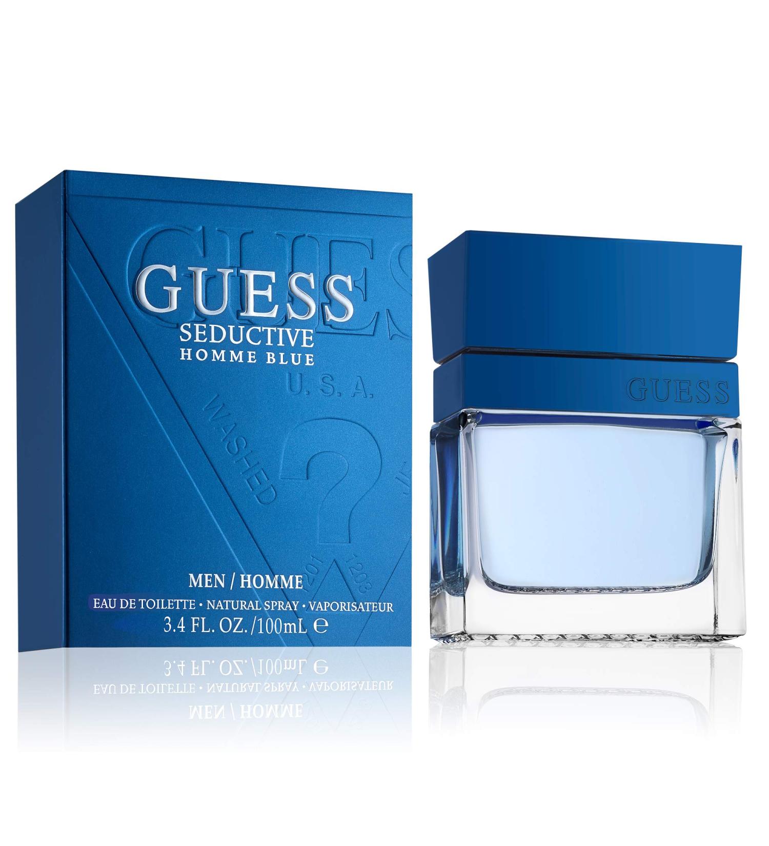 GUESS Seductive Homme Blue Eau De Toilette Spray for Men - 3.4 fl oz - Buy Online on GoSupps.com
