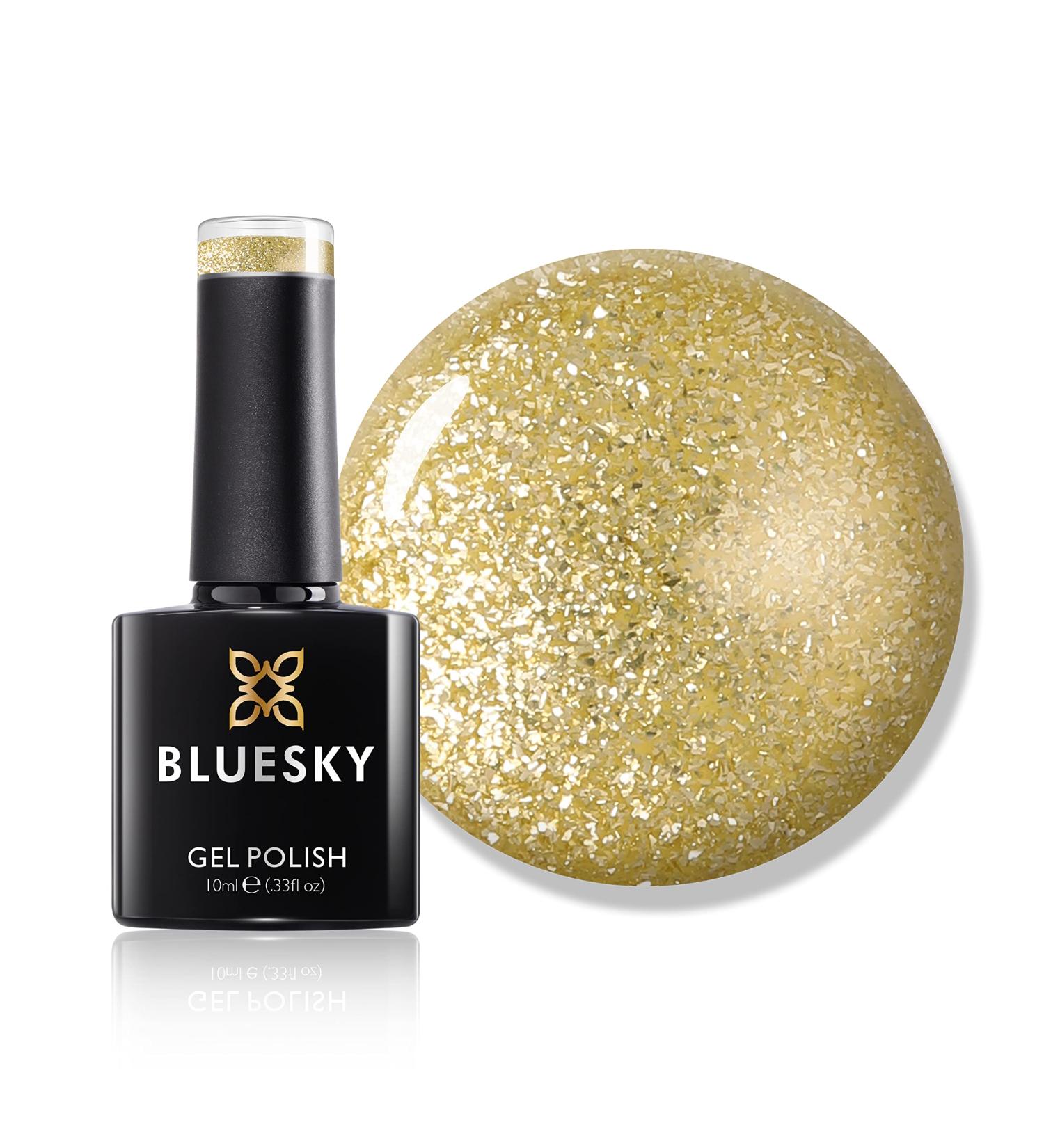 Bluesky Gel Nail Polish Platinum 01 Imperial Topaz Gold Long Lasting Chip Resistant 10 ml (Requires Drying Under UV LED Lamp) - Buy Online on GoSupps.com