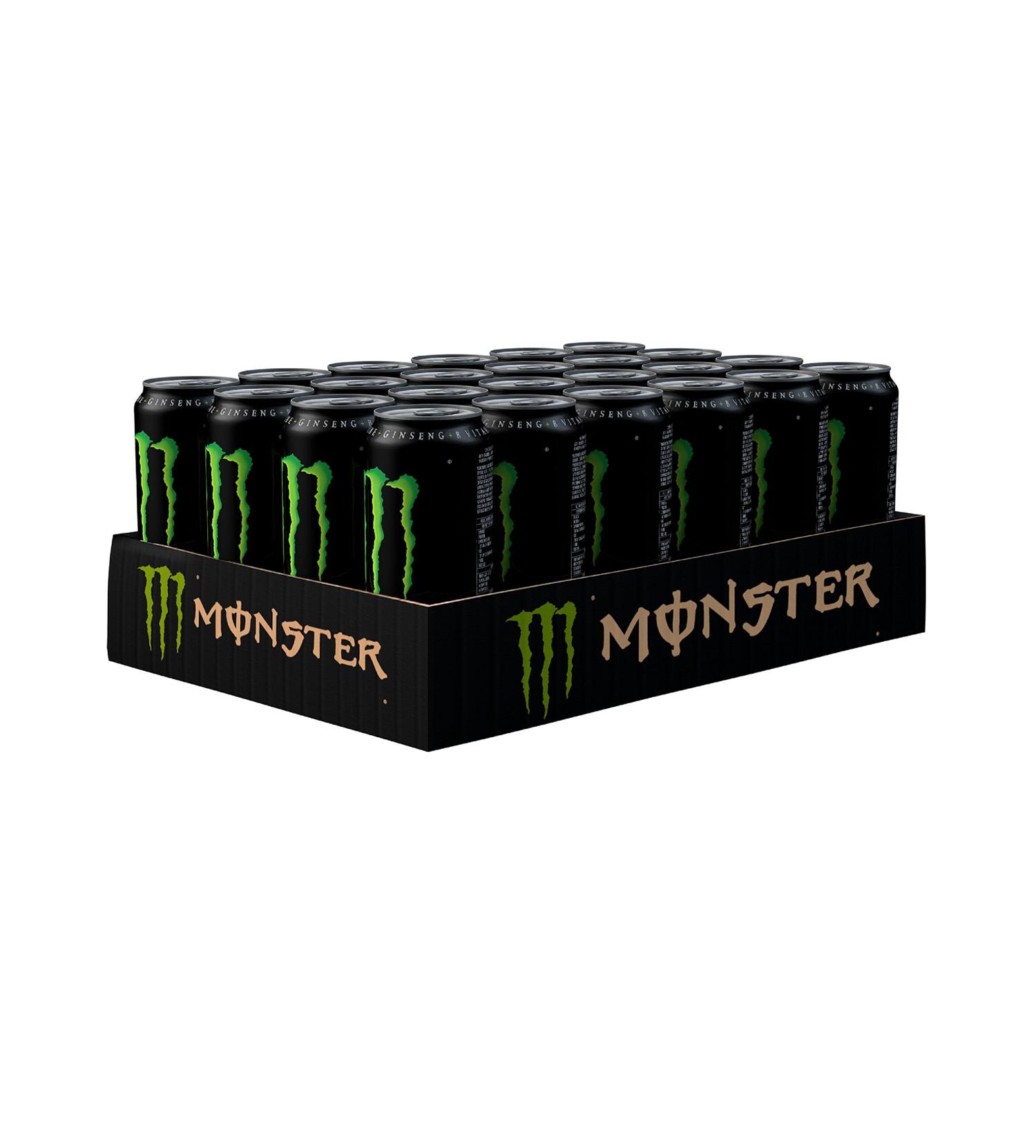 Monster Energy Drink Can 500 Ml (Pack of 24) - Buy Online on GoSupps.com
