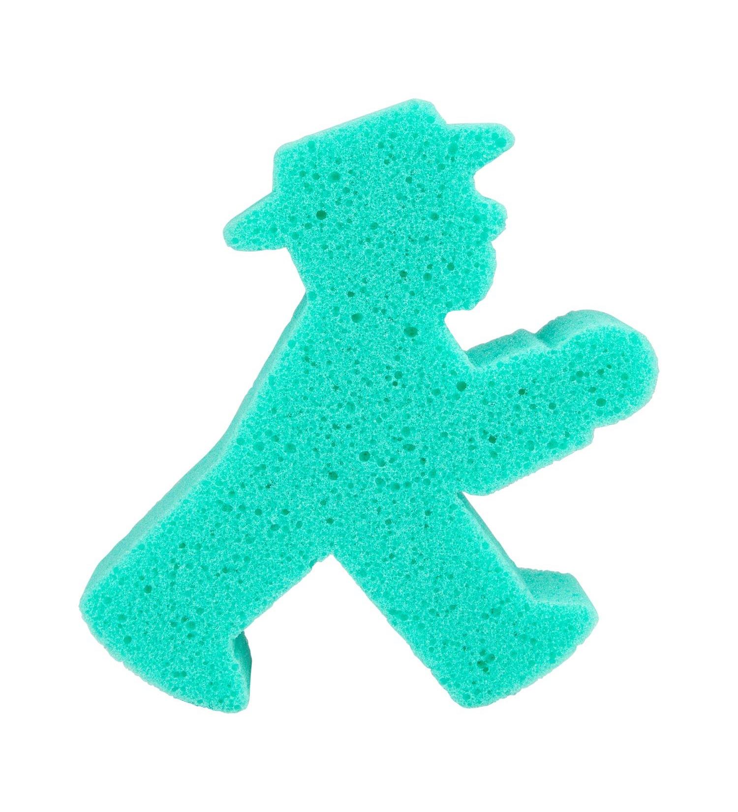 AMPELMANN bath sponge - foam beater walker mint green