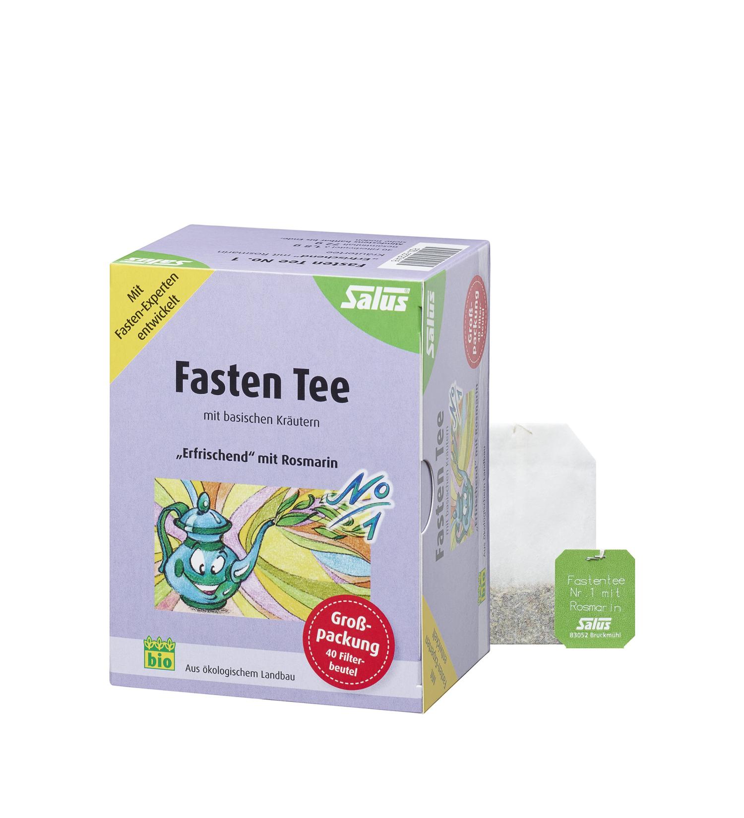  Salus Salus Fastentee N 1 "Refreshing Type" Organic 40 FB (1 x 72 g) - Buy Online on GoSupps.com