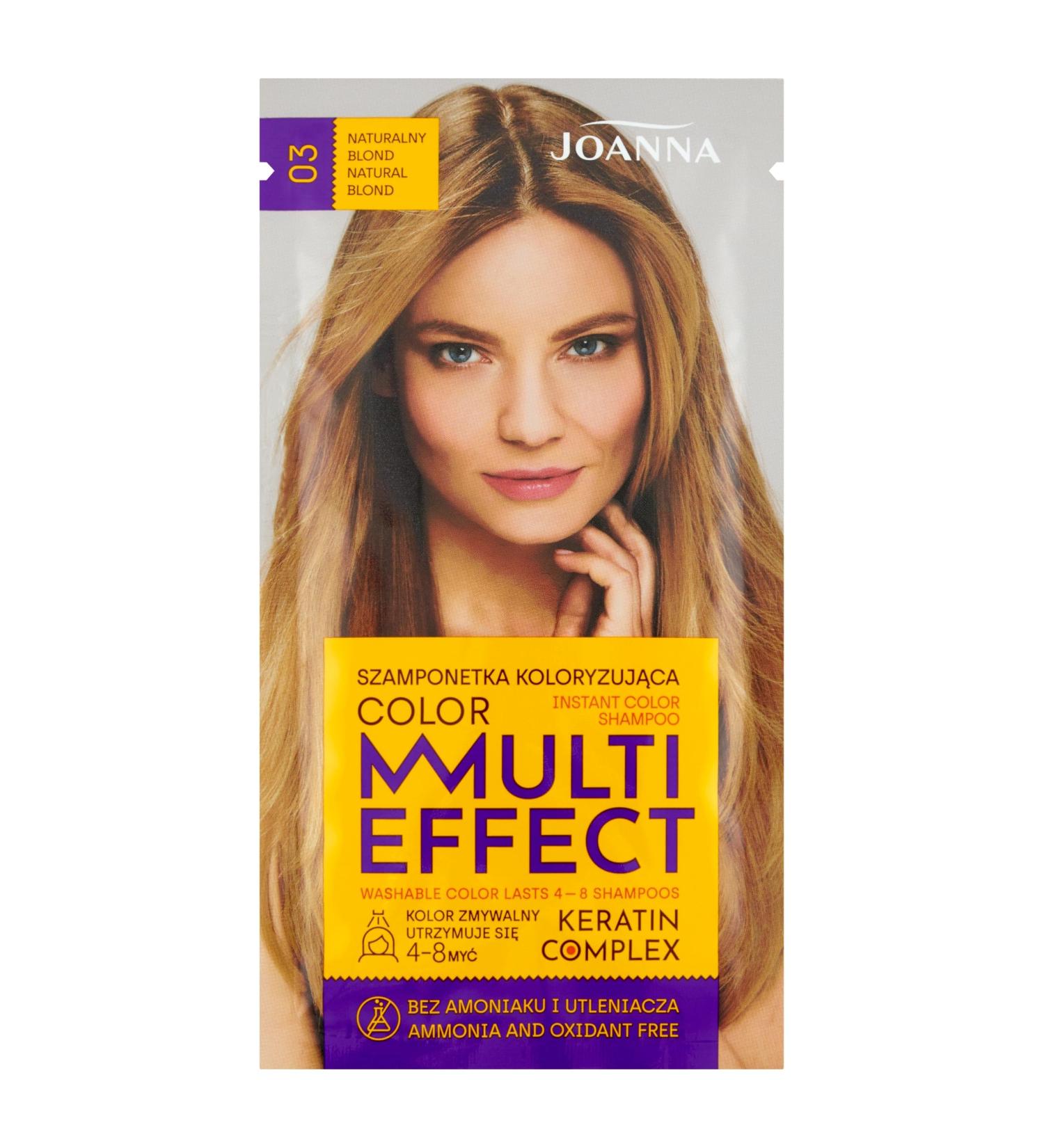 Joanna Multi Effect Coloring Tint 03 Natural Blond 35g - Buy Online on GoSupps.com