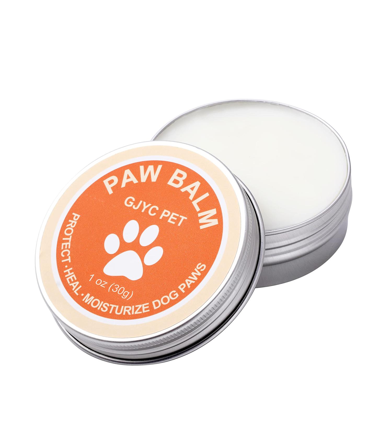 Organic Dog Paw Balm 1oz - Repairs Cracks, Moisturizes Paws, Nose & Elbows - Heat Protection for Dogs, Cats, Puppies - Buy Online on GoSupps.com