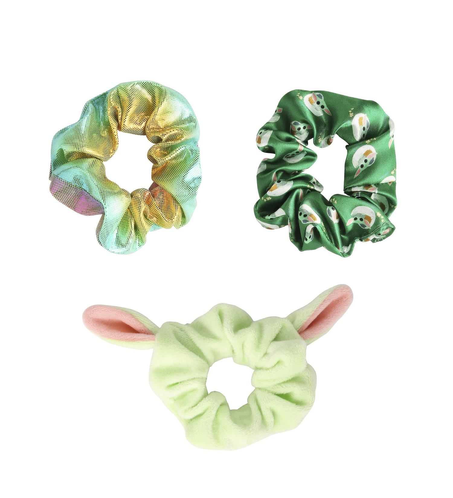 Disney Star Wars The Mandalorian The Child Green 3pc Hair Scrunchie Set VE700268L - Buy Online on GoSupps.com