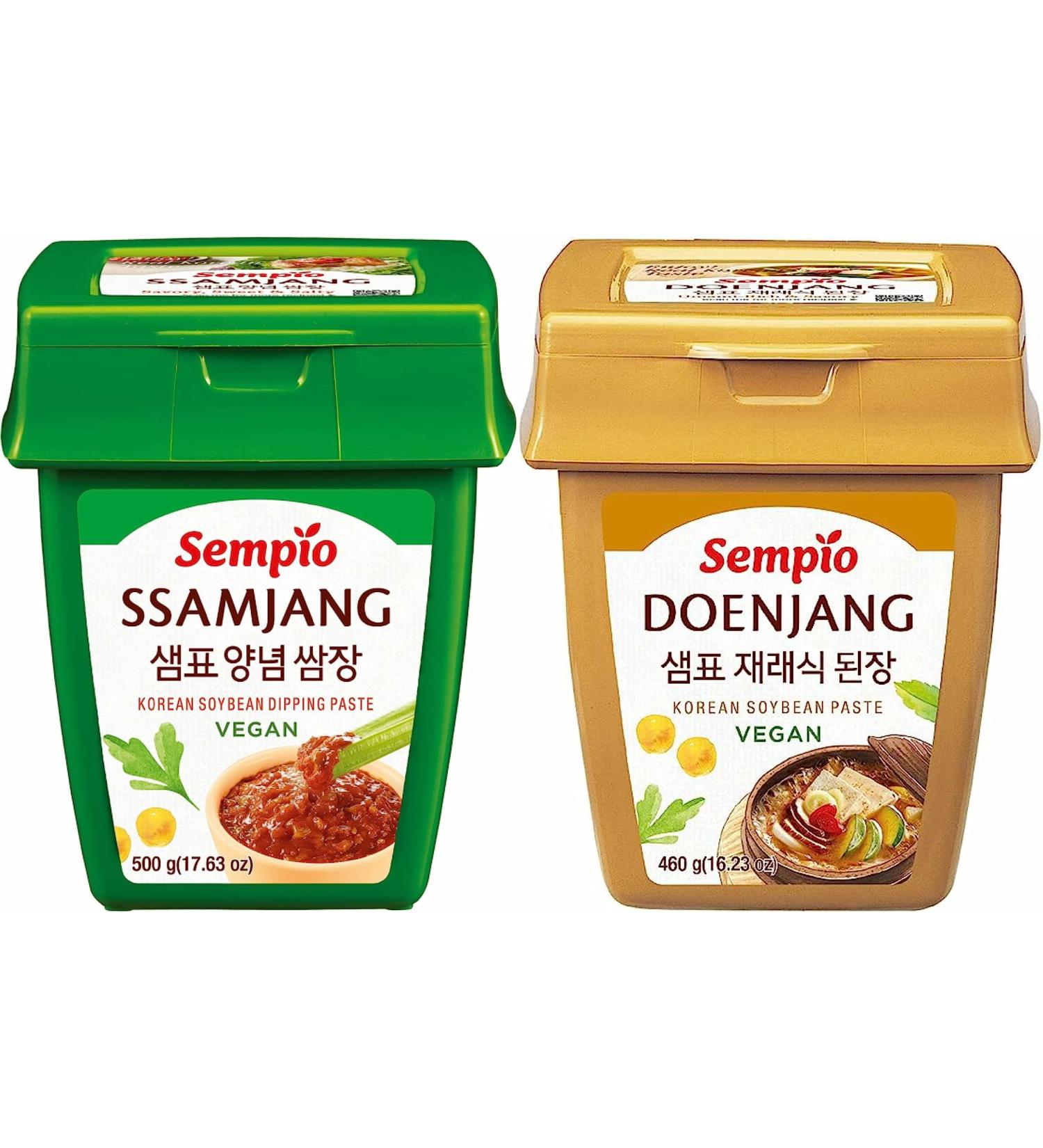 Sempio Doenjang Soybean Paste Bundled with Korean Soybean Dipping Paste - Buy Online on GoSupps.com