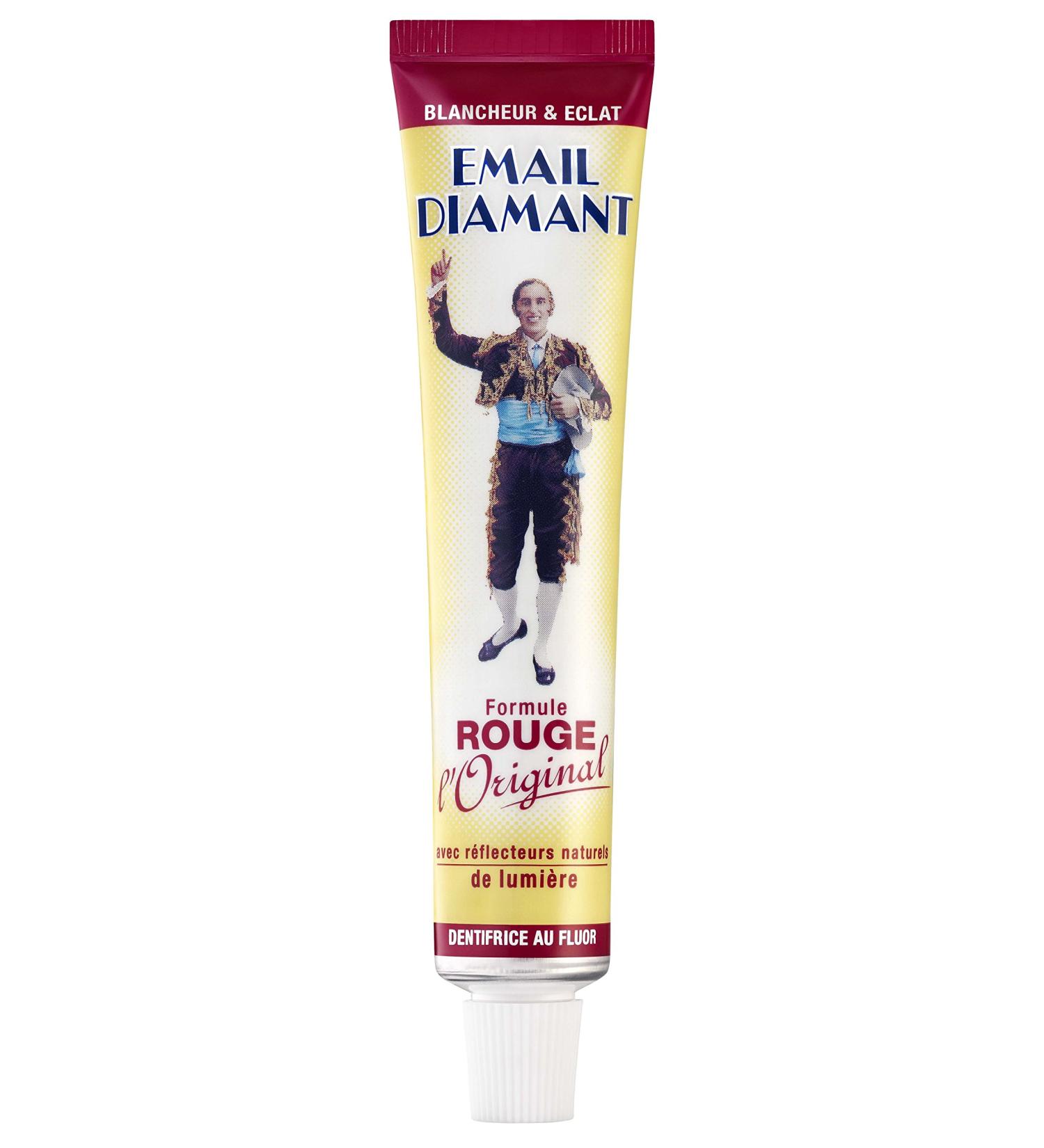 EMAIL DIAMANT Dentifrice Formule Rouge 75 ml - Premium Whitening Toothpaste for Healthy Teeth & Fresh Breath - Buy Online Internationally - Buy Online on GoSupps.com