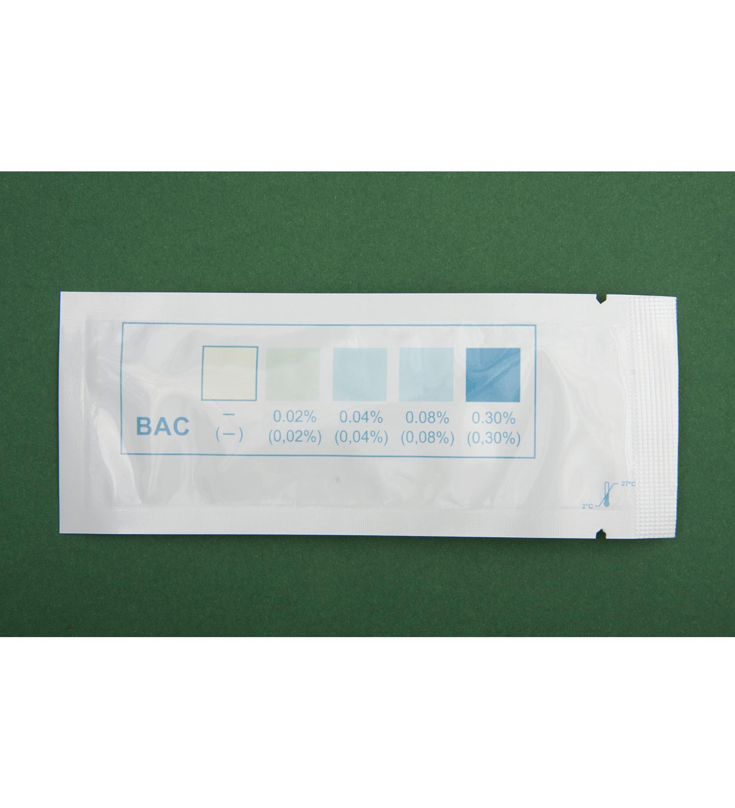 Alcohol test (saliva) 4 test strips (processing time 1 working day)