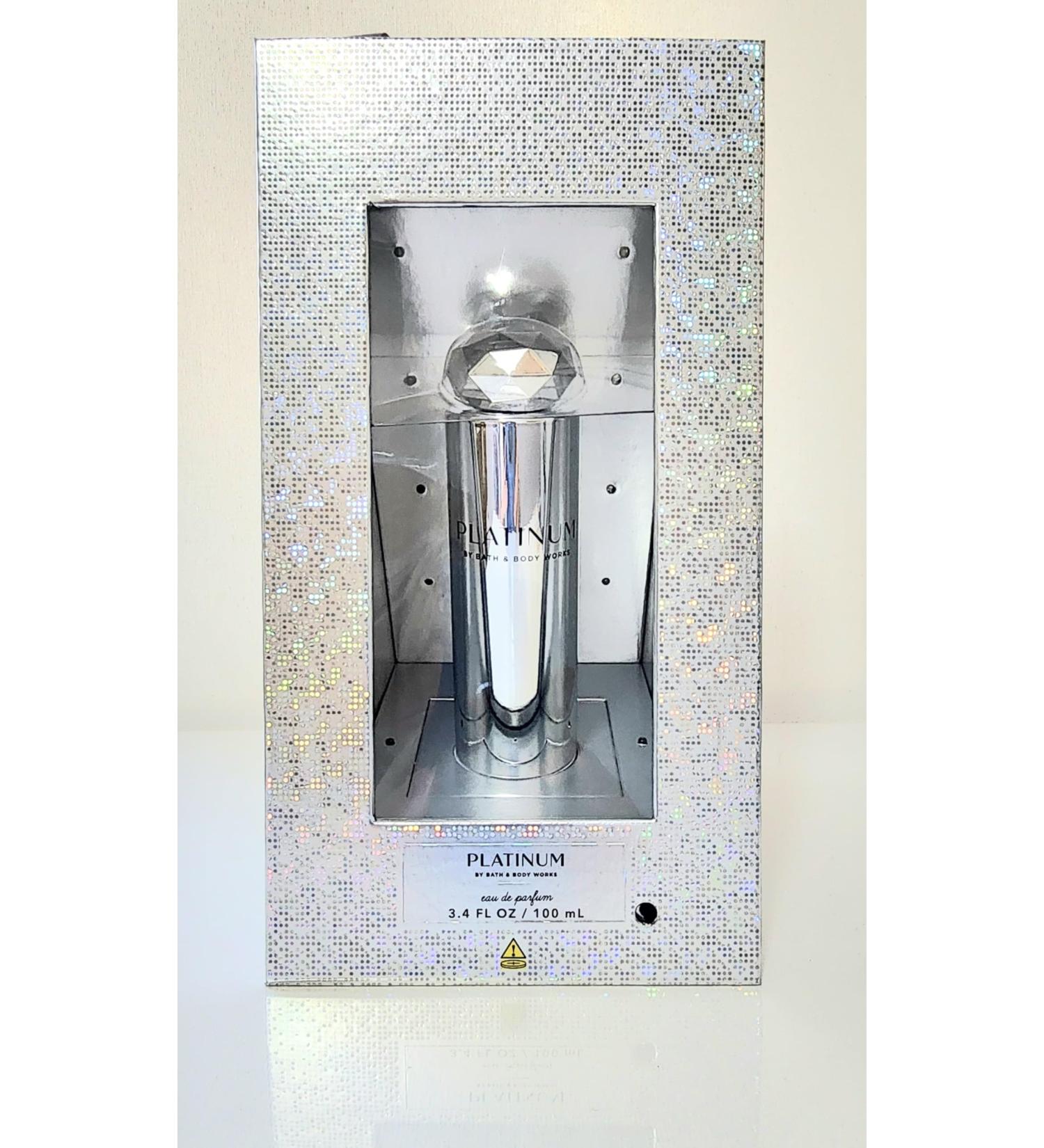 Platinum Eau De Parfum 3.4 FL OZ / 100 mL by Bath and Body with Fragrance notes: sparkling bergamot silver blooms and patchouli musk - Buy Online on GoSupps.com