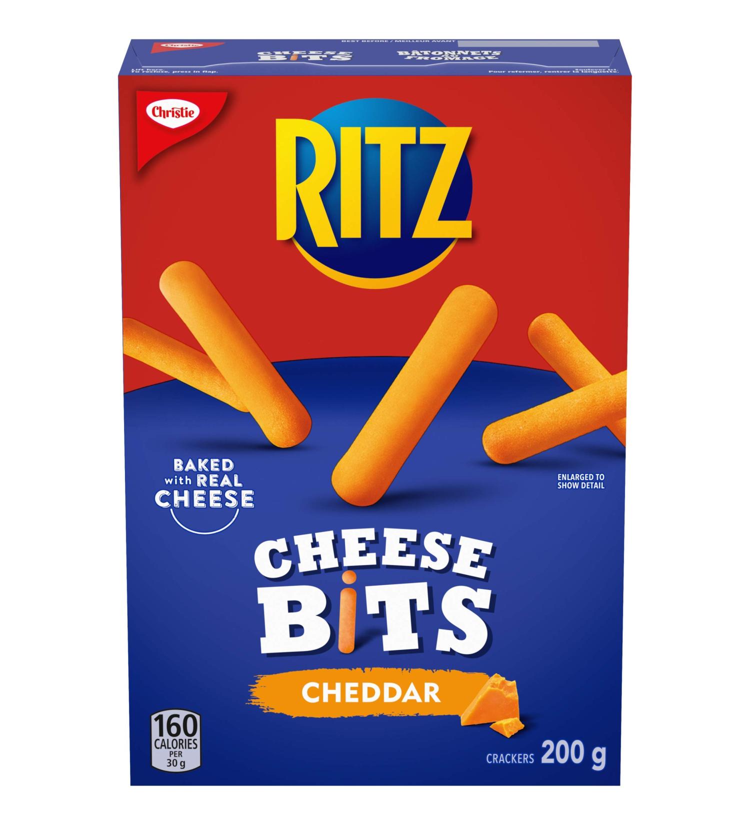Ritz Cheese Bits Cheddar Crackers 200g/7 oz. - Imported from Canada - Buy Online on GoSupps.com