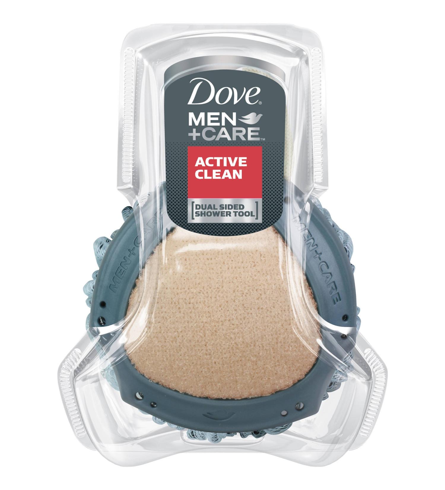 Dove Active Clean Men+Care Shower Tool Coconut & Cocoa