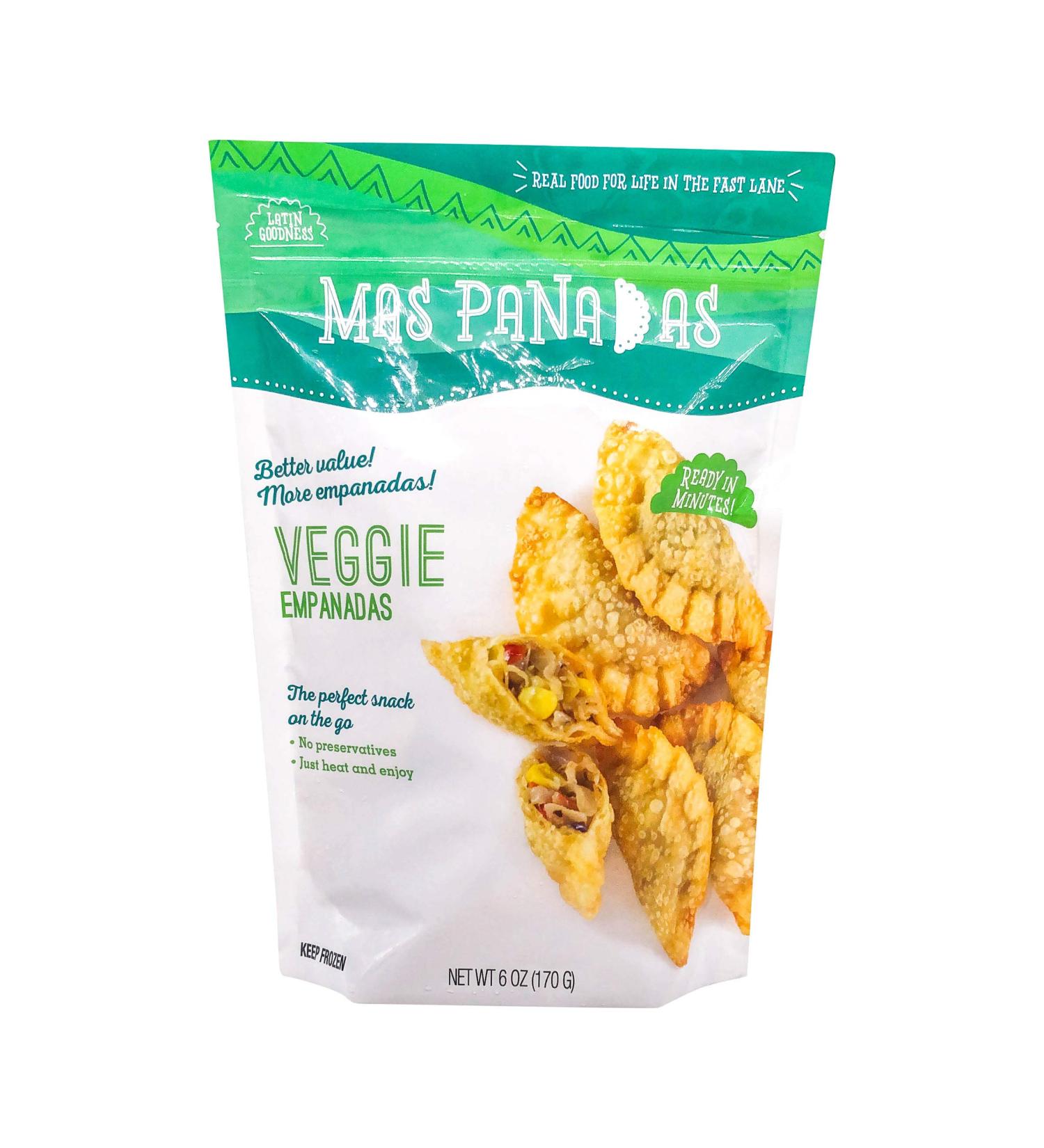 M'PANADAS Veggie Empanadas  7.5 OZ - Buy Online on GoSupps.com
