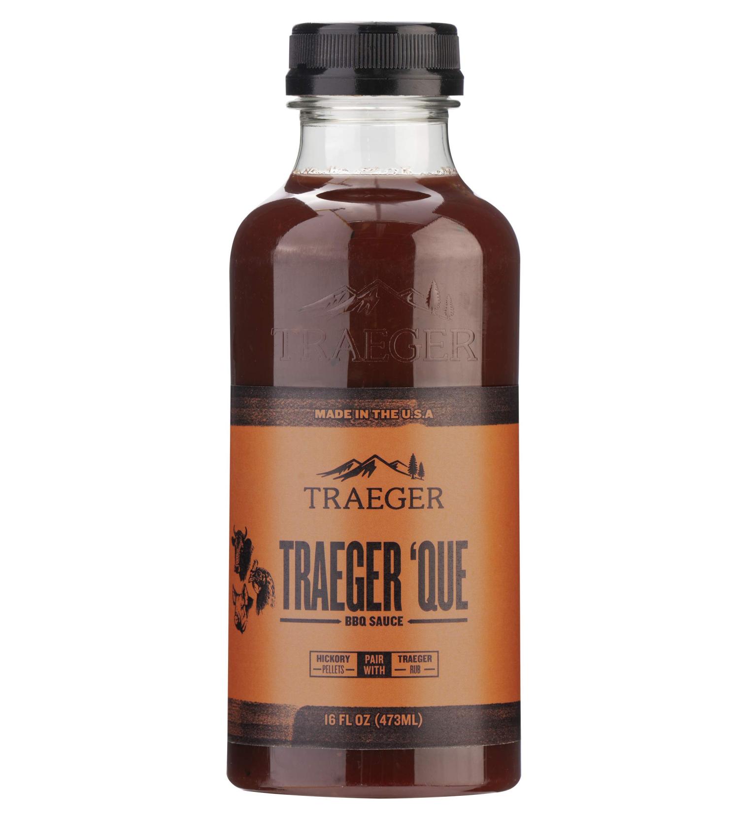 Traeger Que BBQ Sauce - Authentic Flavor for Traeger Grills | SAU039 - Buy Online on GoSupps.com
