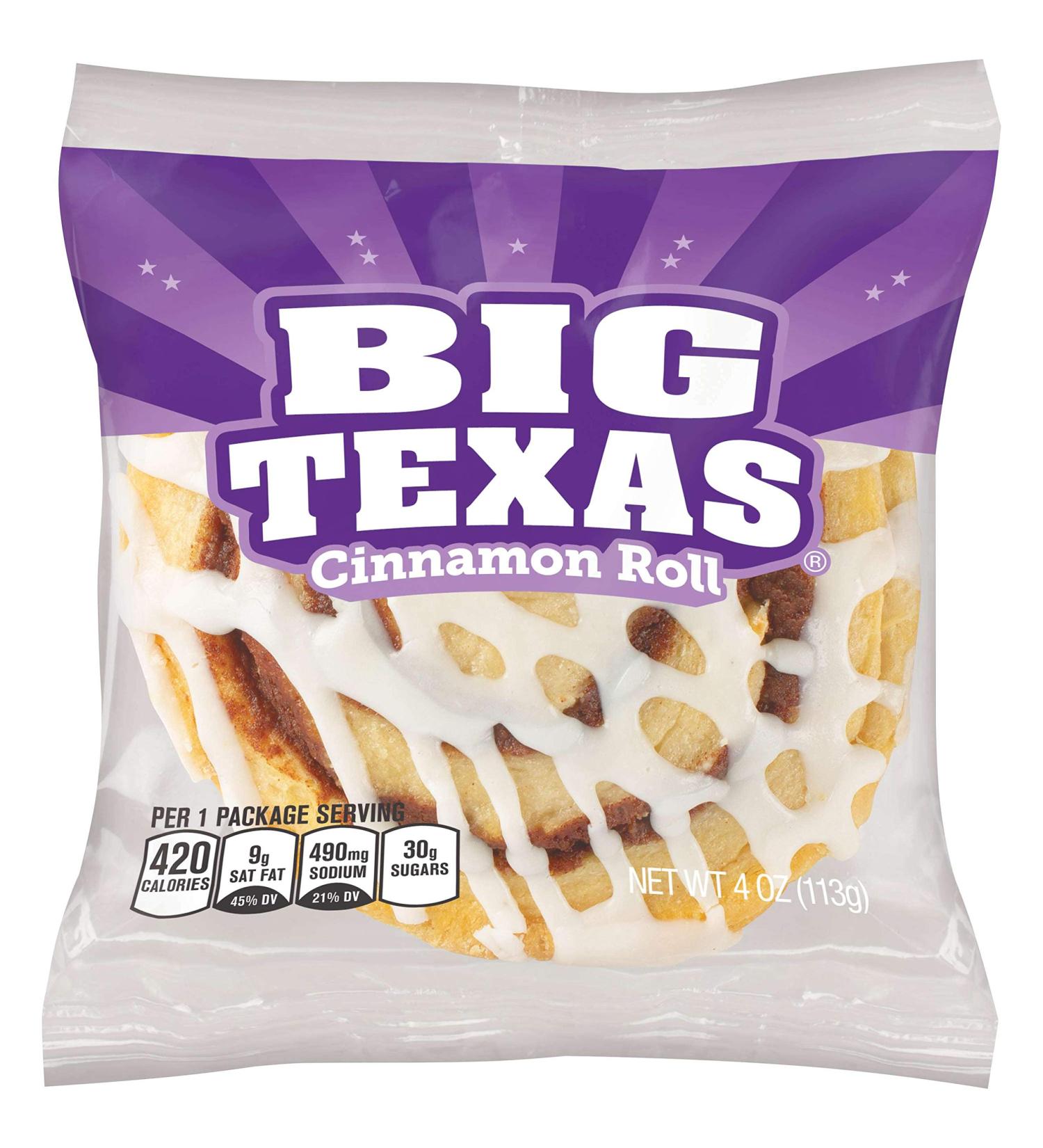 Cloverhill Big Texas Cinnamon Rolls  Individually Packaged  Pack of 6 - Buy Online on GoSupps.com