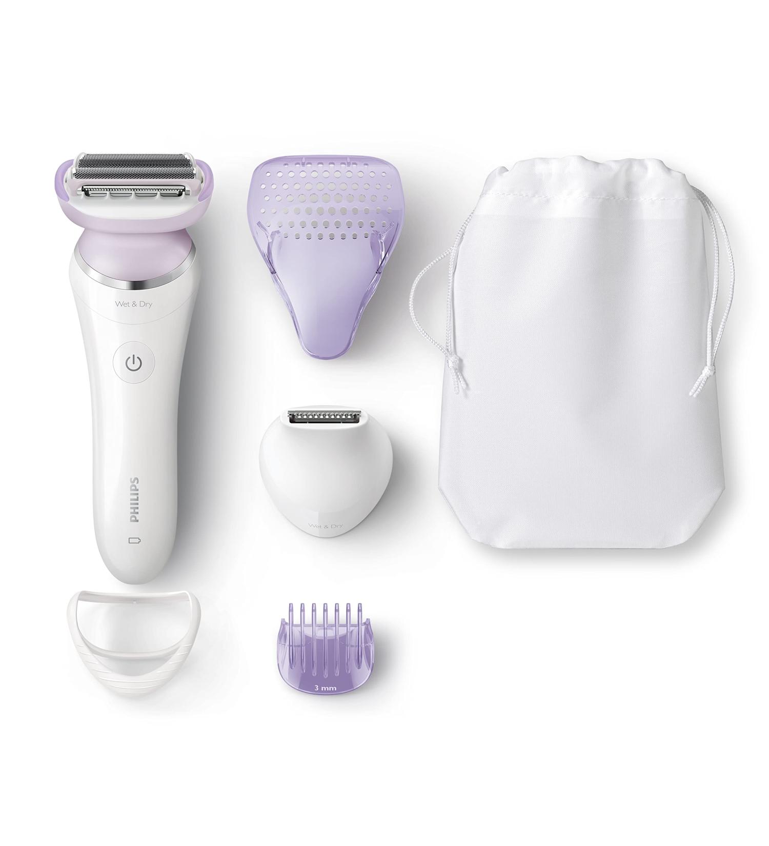 Philips SatinShave Prestige Women's Electric Shaver Cordless Wet & Dry Use 5 Accessories BRL170/00 - Buy Online on GoSupps.com