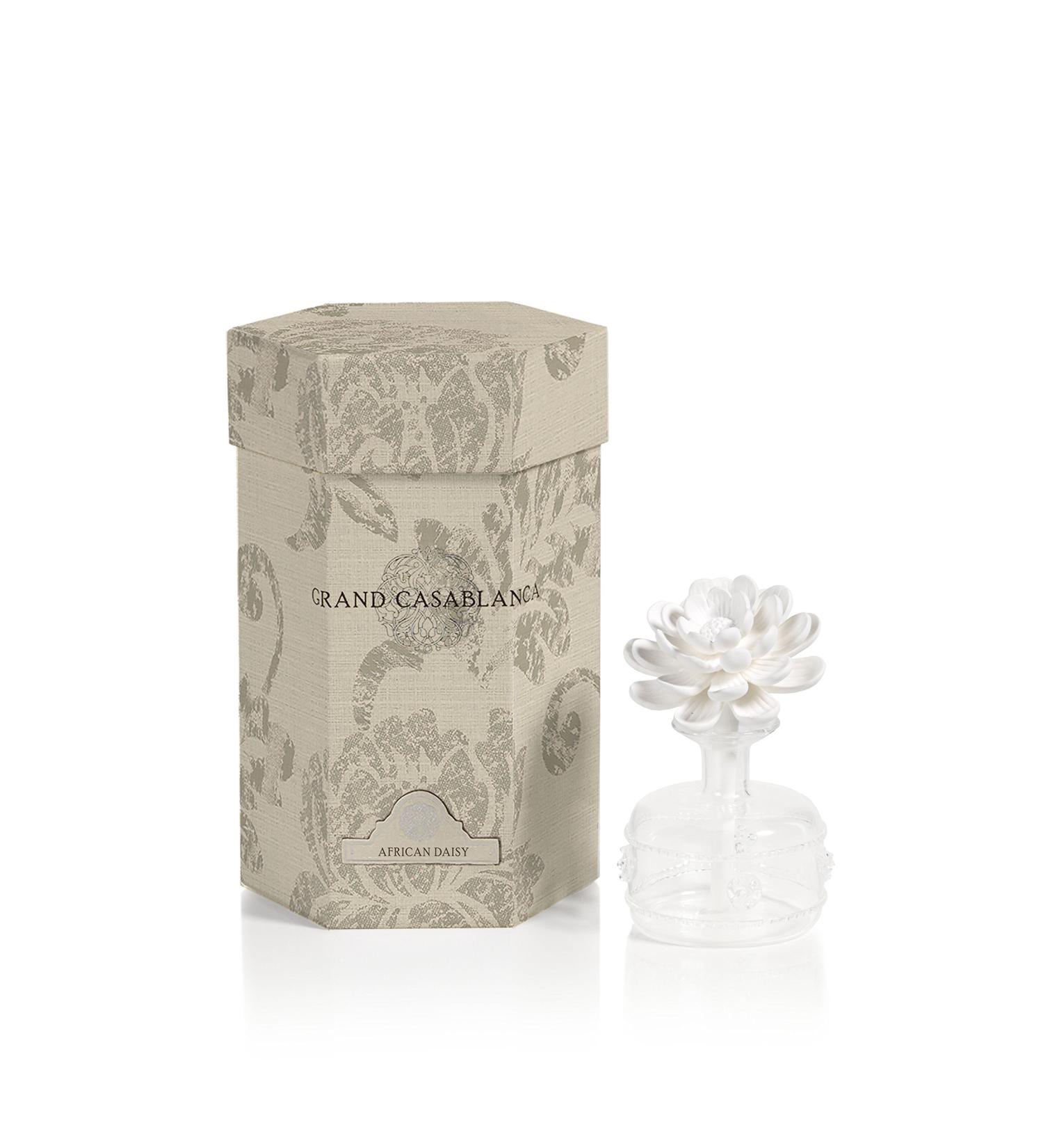 Zodax African Daisy Mini Grand Casablanca Aroma Porcelain Diffuser