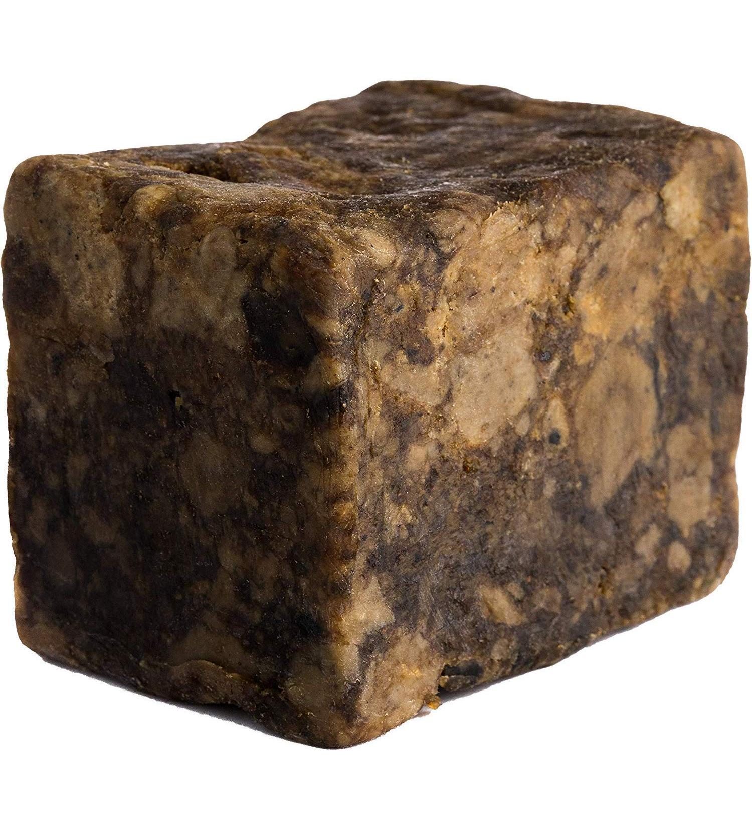 Raw African Black Soap 100% All Natural - Fair Trade Certified, Cruelty Free & Organic (1 lb) - Buy Online on GoSupps.com