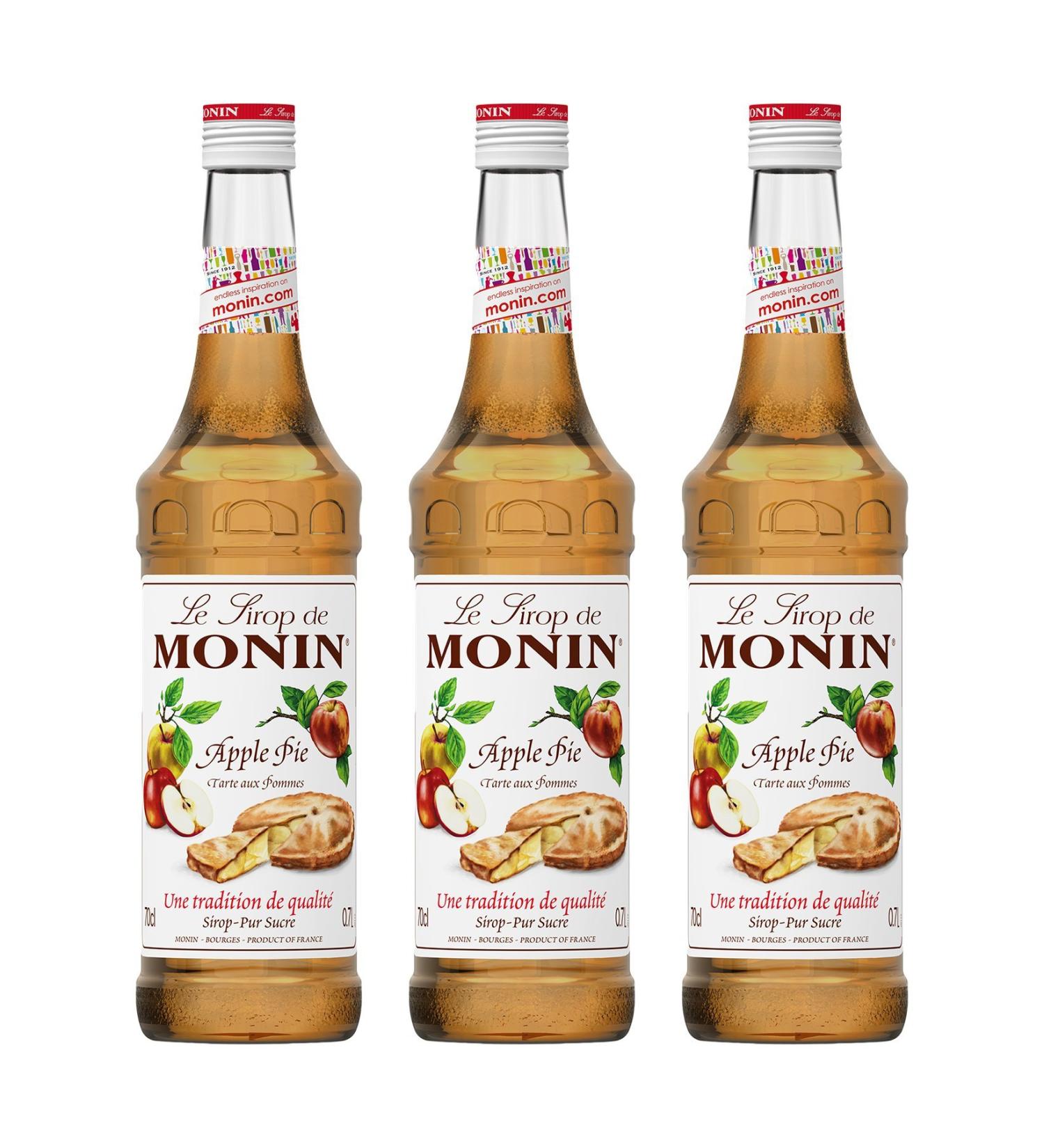 MONIN Apple Pie Syrup 700ml - Buy Online, Free Shipping! - Buy Online on GoSupps.com