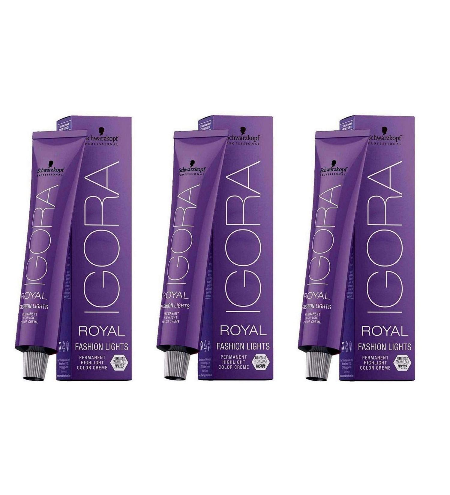 Schwarzkopf Igora Royal Fashion Lights NEW L-89 3-pack (3x60ml)