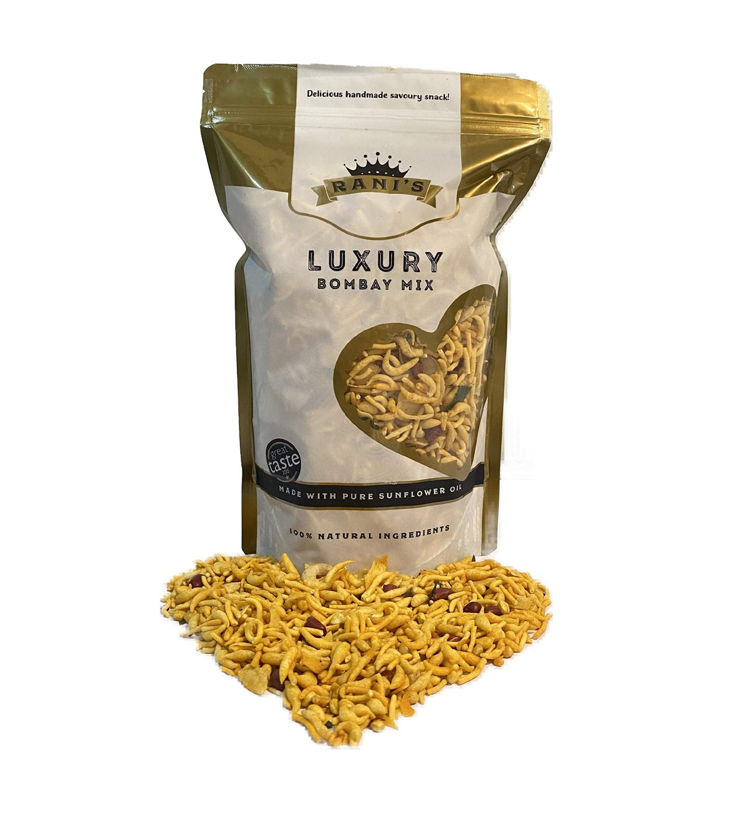 Rani Mix Luxury Bombay Mix 700g - Authentic Indian Snack (1 Pack) - Buy Online on GoSupps.com
