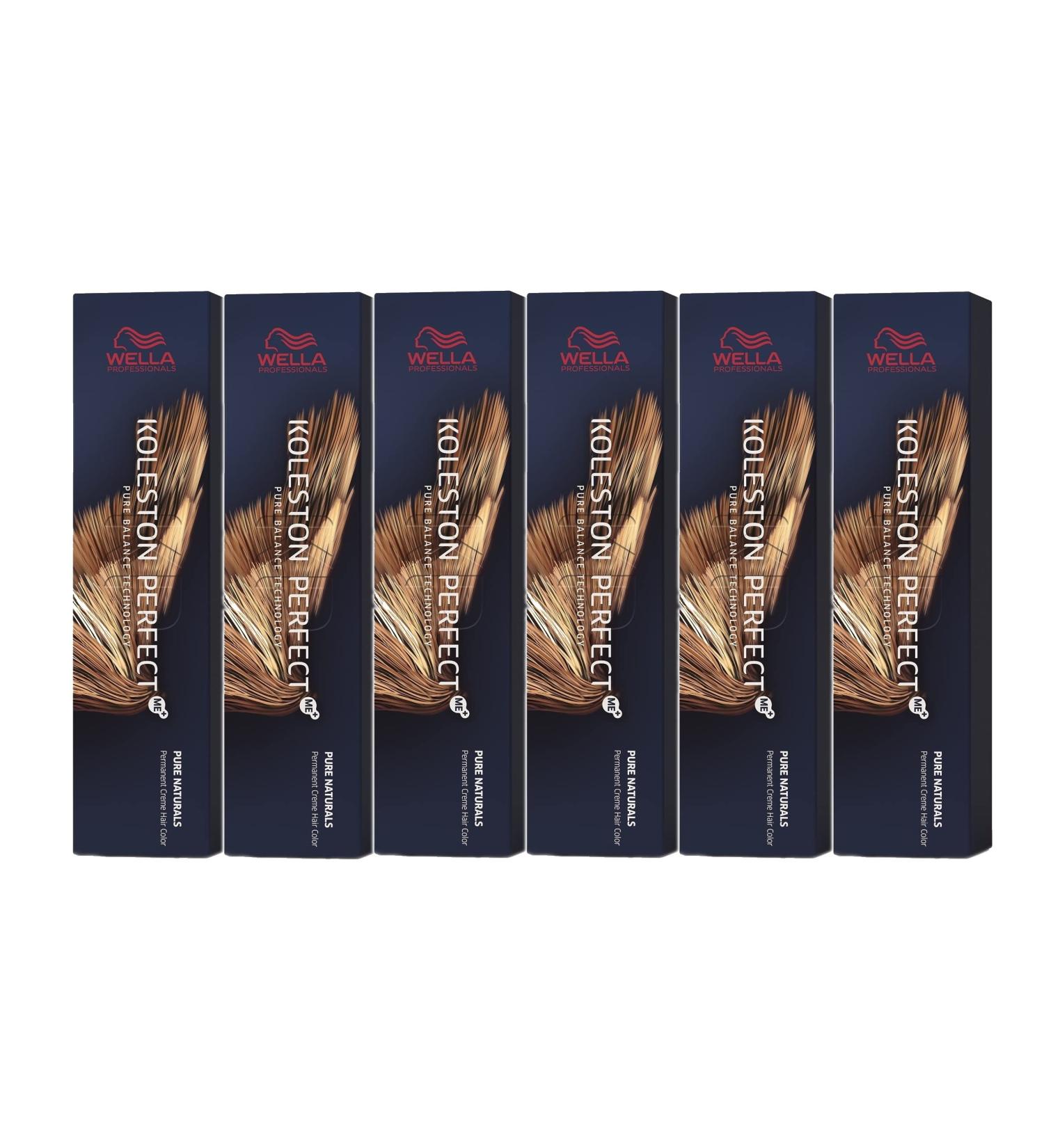 6er Wella Koleston Perfect ME+ 9/16 Light Blonde Ash Violet 60 ml