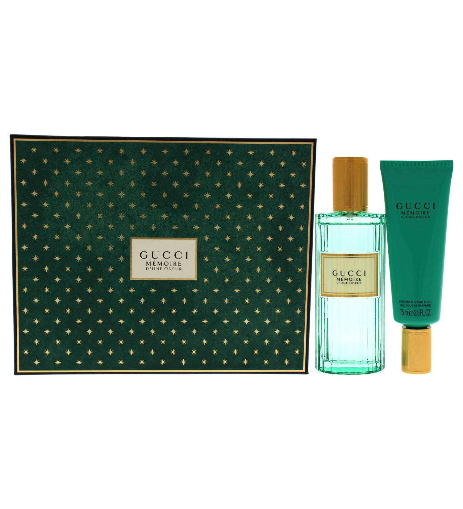 Gucci Memoire dUne Odeur Women 3.3oz EDP Spray 2.5oz Shower Gel 2 Pc Gift Set - Buy Online on GoSupps.com