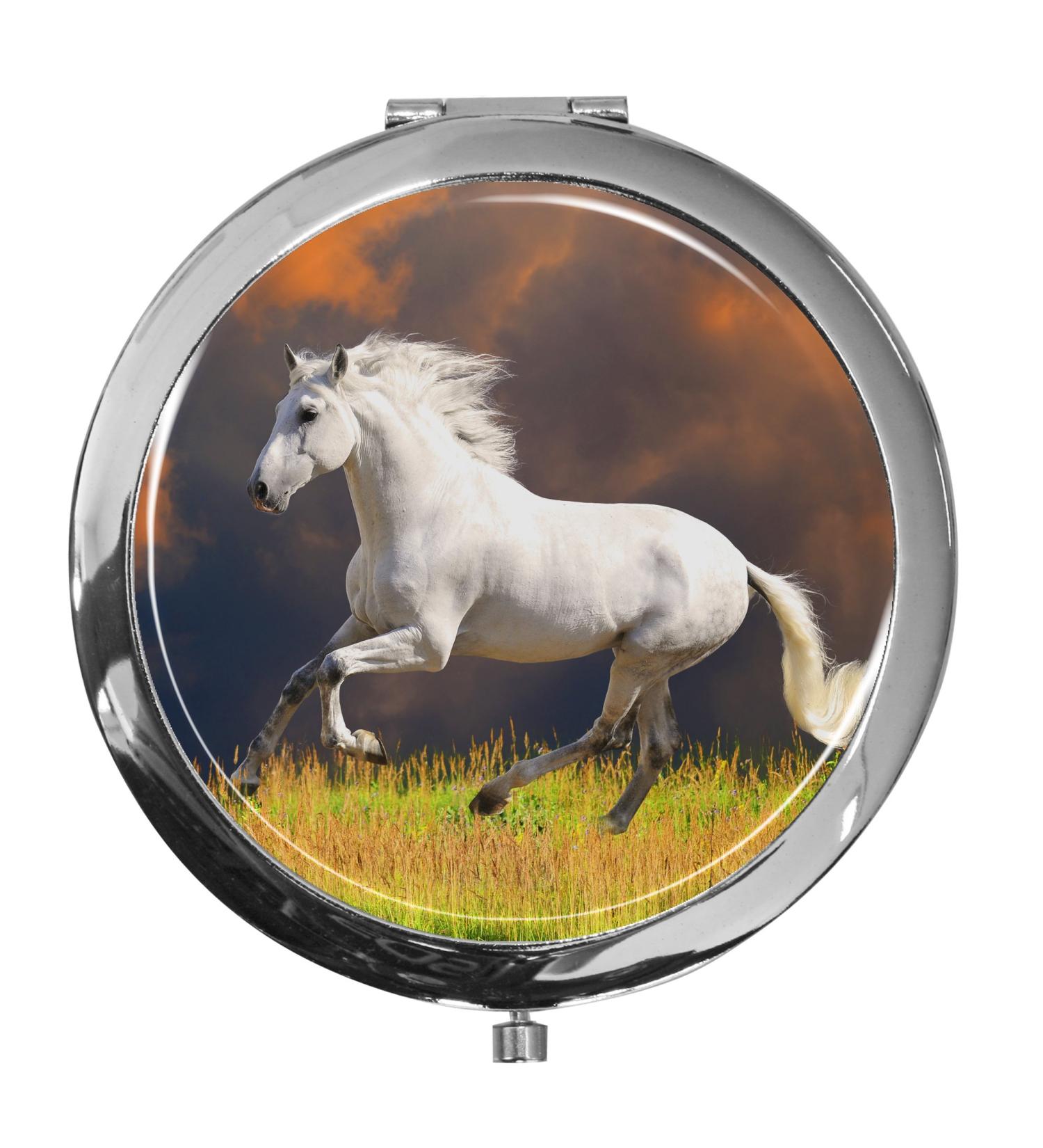 Metalum Premium Chrome-Plated Metal Horse Bag - Elegant Womens Accessory & Gift - High Gloss Finish - Buy Online on GoSupps.com