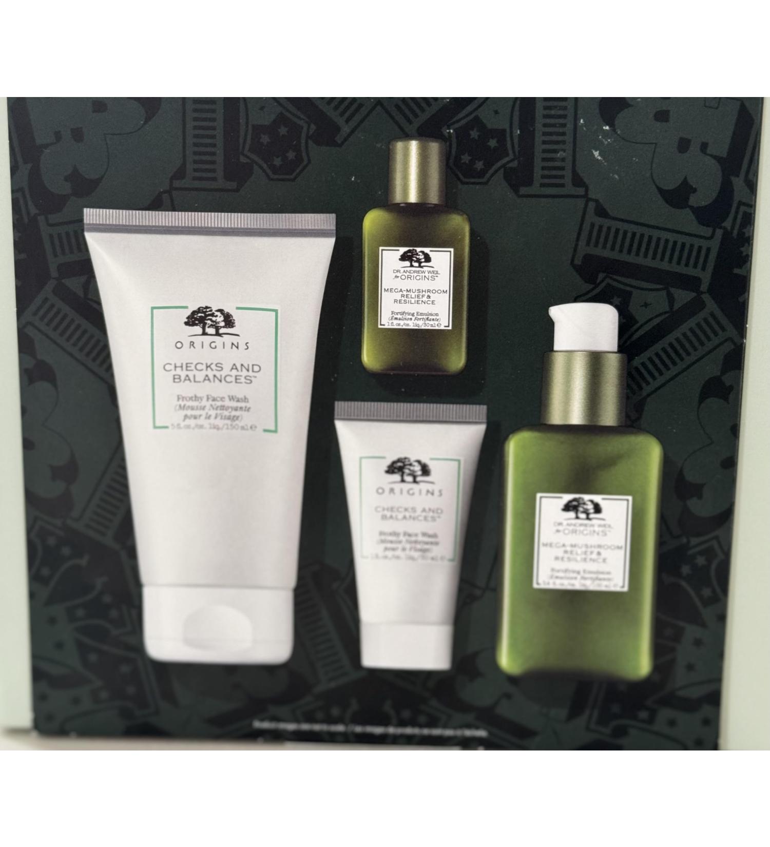 Origins Double the Fun Cleanser + Moisturizer for Home & Away Set White