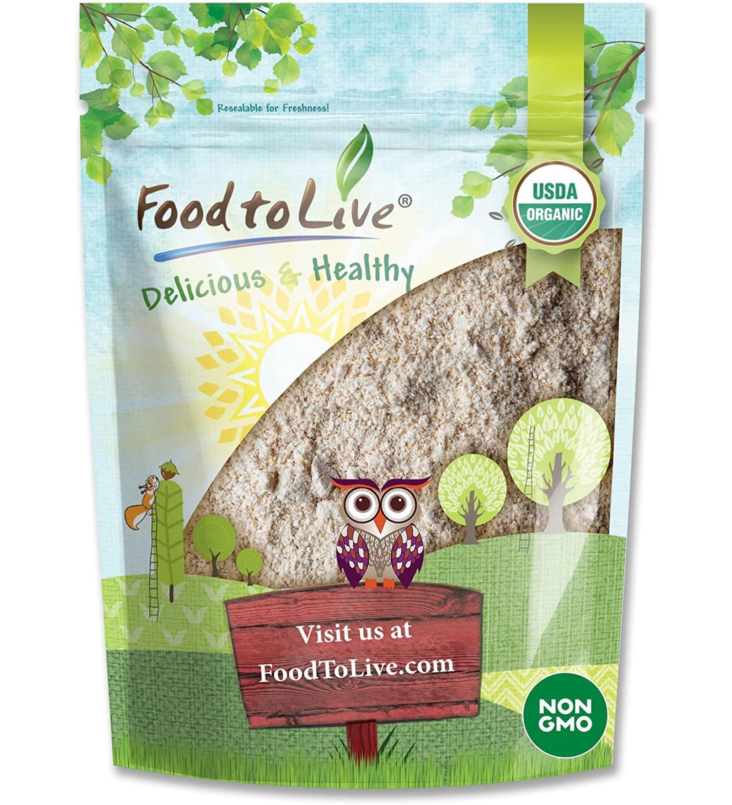 Organic Whole Grain Buckwheat Flour 5 lbs - Non-GMO, Kosher, Unbleached | Stone Ground Sirtfood Meal - Buy Online on GoSupps.com