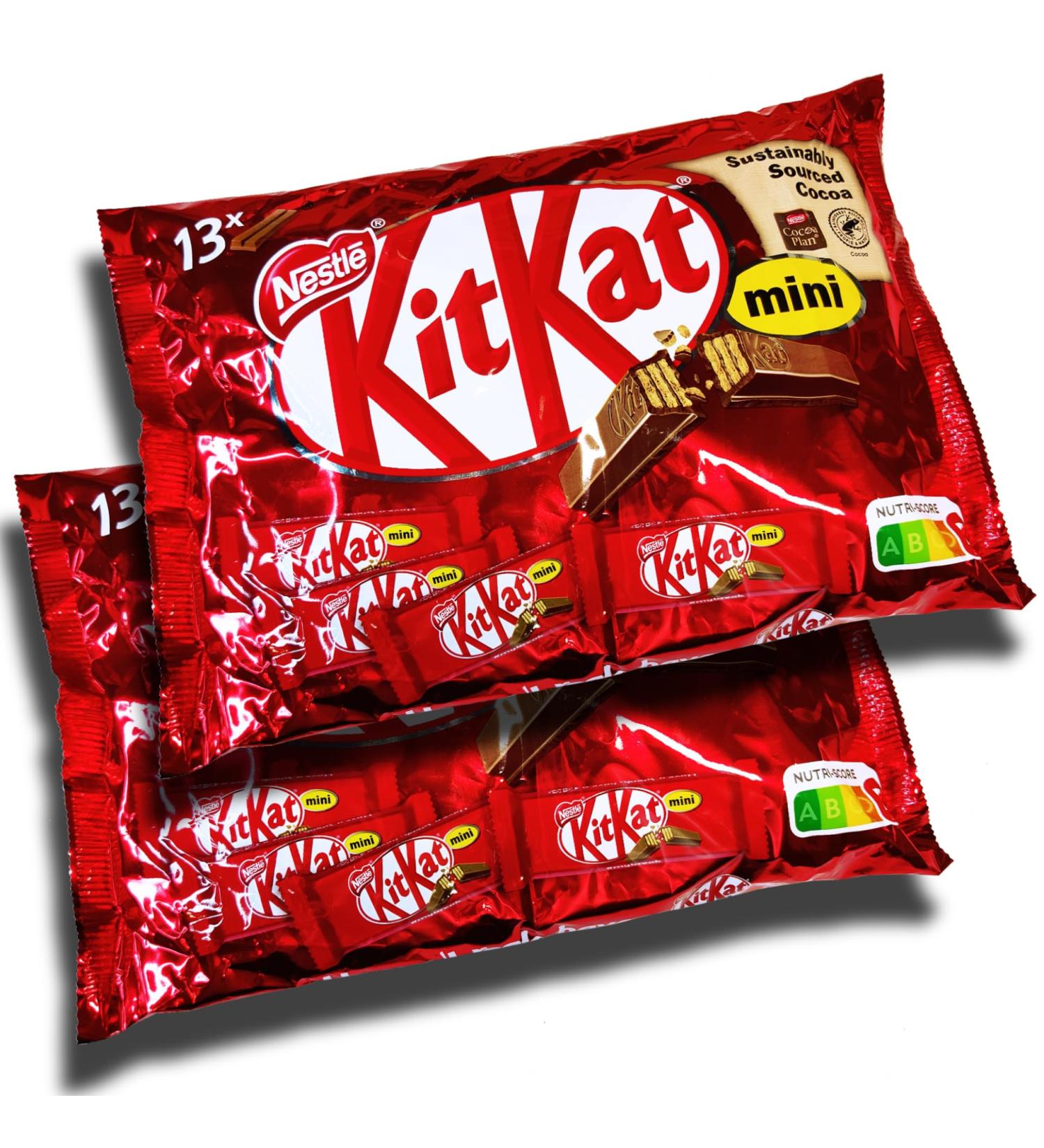 topDeal KitKat Pack of 2 mini chocolate bars 13 sachets of 217g