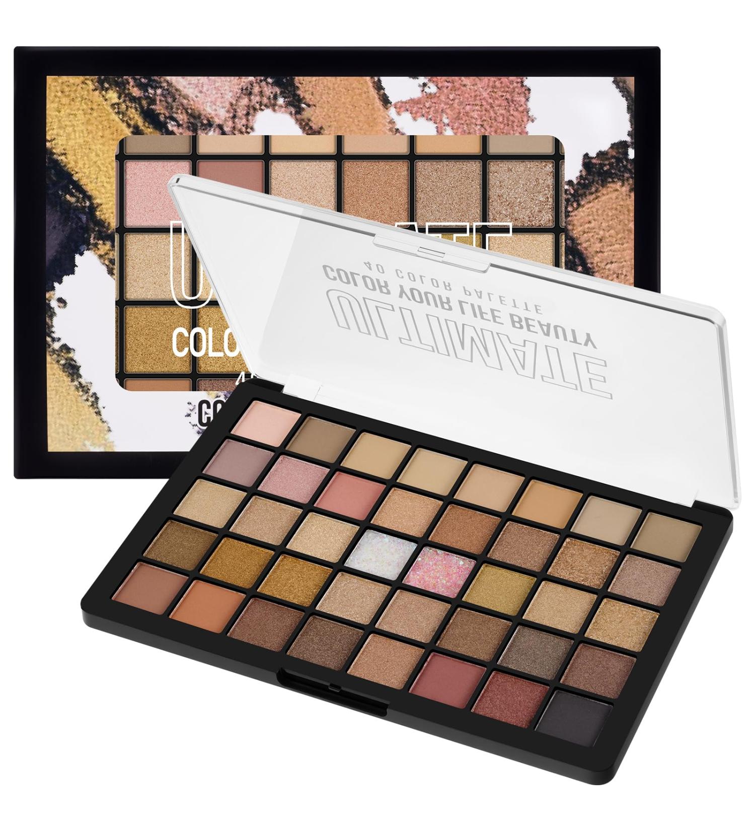 Palette Fards Paupi res Professional Makeup Palette de Fards Paupi res Ultimate Shadow Finition Intense et Longue Dur e R sistant la Transpiration R sistant Aux Plis Vegan #2 40 couleurs - Buy Online on GoSupps.com