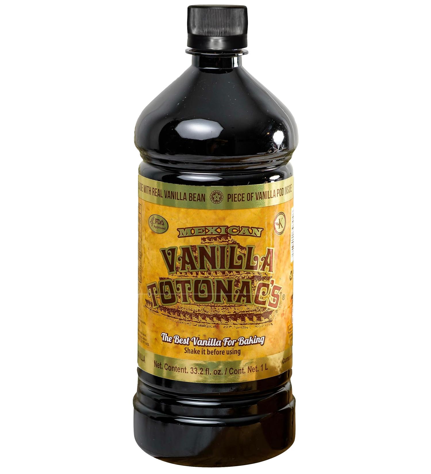 Mexican Vanilla Totonacs (Dark / Noir 1 Liter / 1 Litre) Dark / Noir 1 Liter / 1 Litre - Buy Online on GoSupps.com