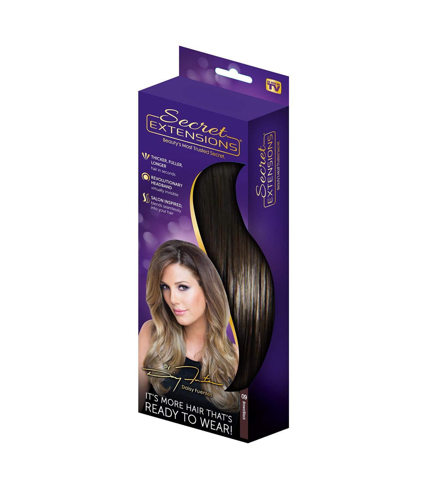 Secret Extensions - #09 Brown/ Black - Buy Online on GoSupps.com
