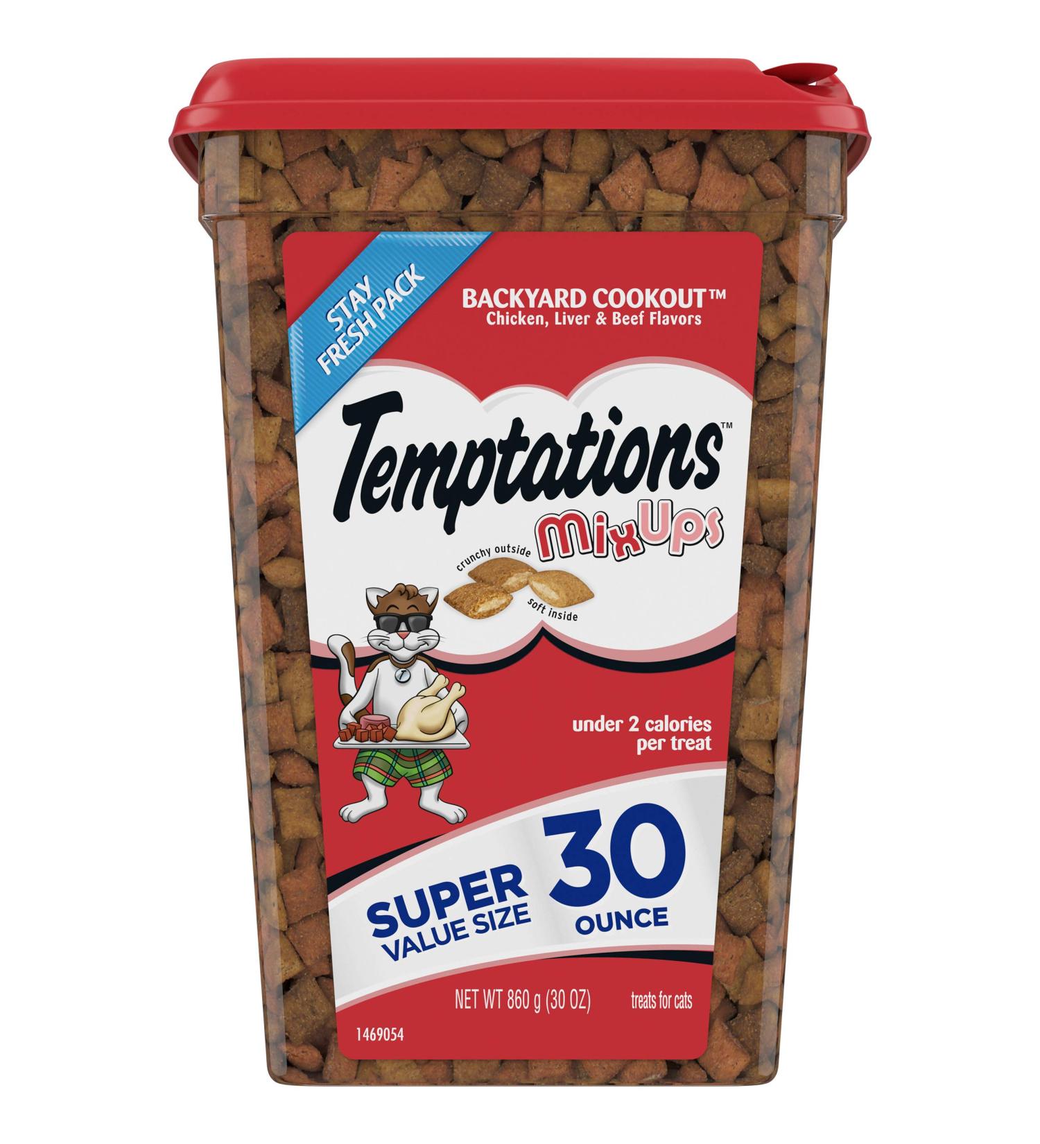Temptations MixUps Crunchy and Soft Cat Treats 30 oz. - Buy Online on GoSupps.com
