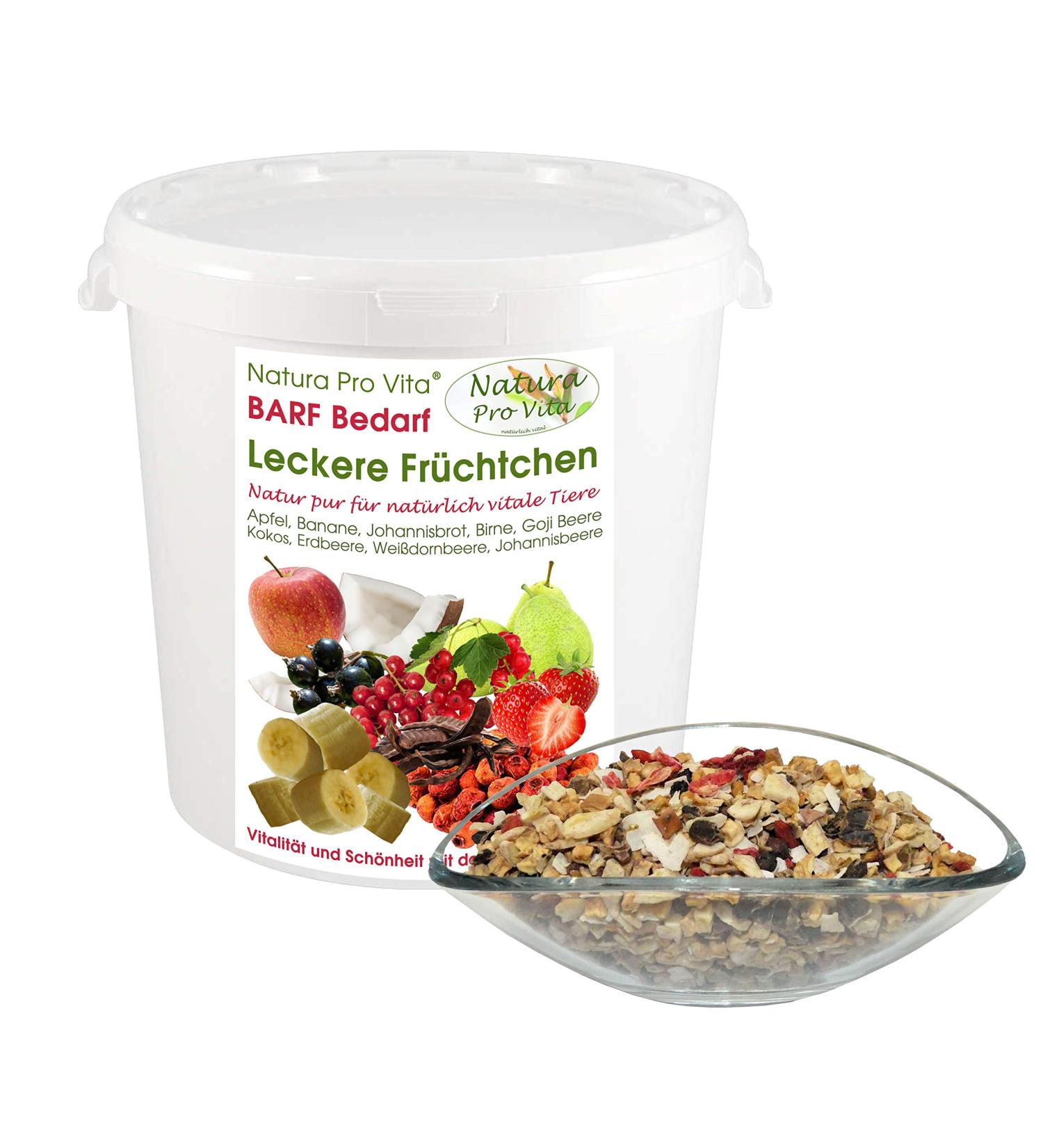 Barffruits Dog Natural Fruit Mixture - Gluten-Free Grain-Free Sugar-Free Vitamin-Rich - 1kg All-Natural Dog Treats - Buy Online on GoSupps.com