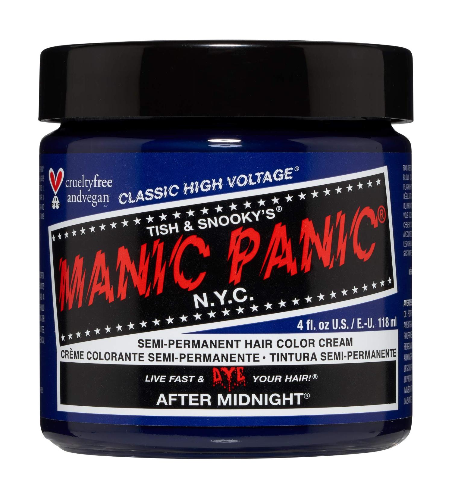 Manic Panic After Midnight Hair Dye 0.118 kg - High Voltage Classic Cream Formula - Buy Online on GoSupps.com