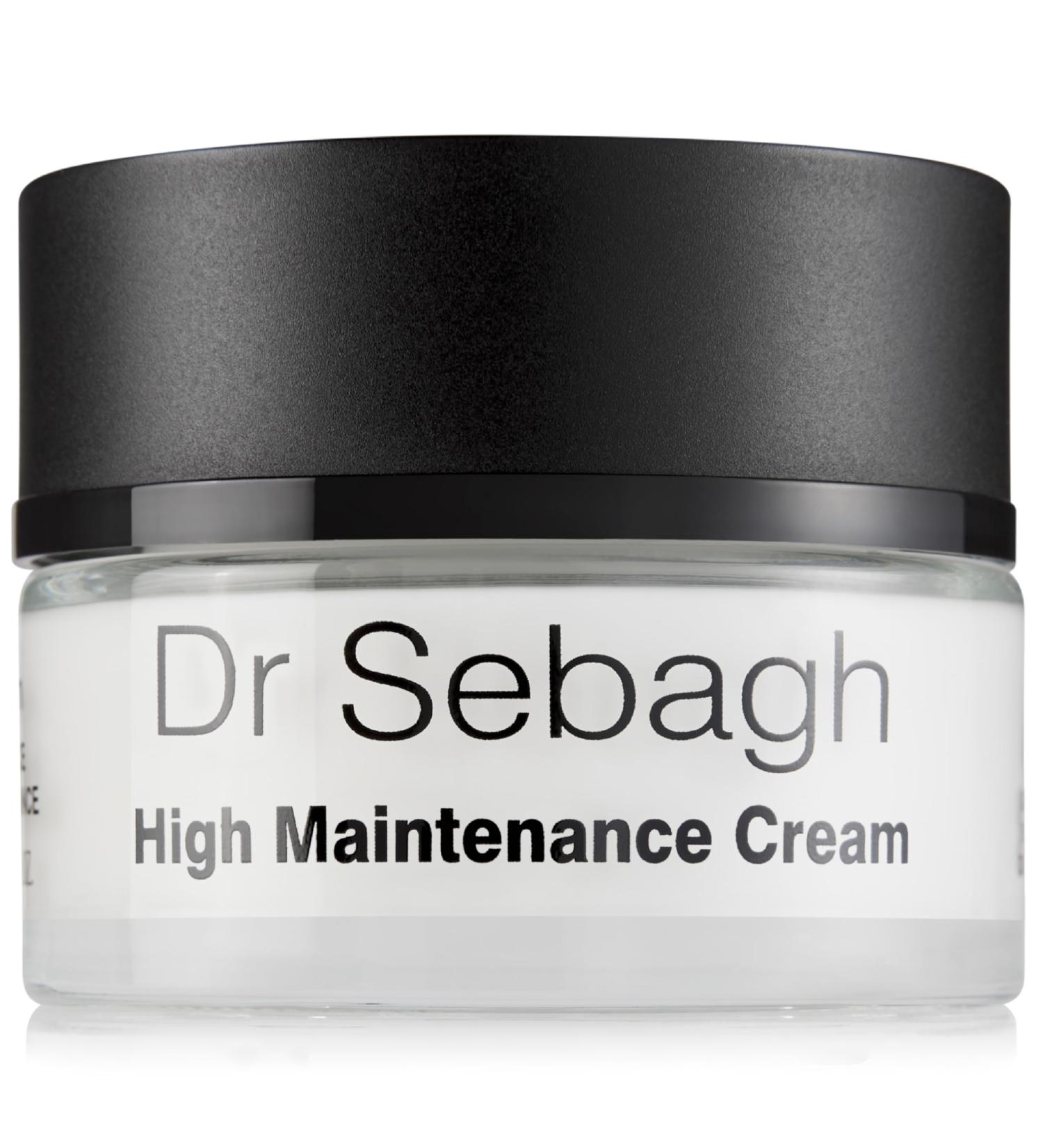 Dr Sebagh High Maintenance Cream (1.7 fl oz) - Ultra-Rich Hydrating Moisturizer - Facial Moisturizer for Dry Skin - Anti-Aging Cream for Face - Luxurious Hydrating Moisturizer for Women - Buy Online on GoSupps.com