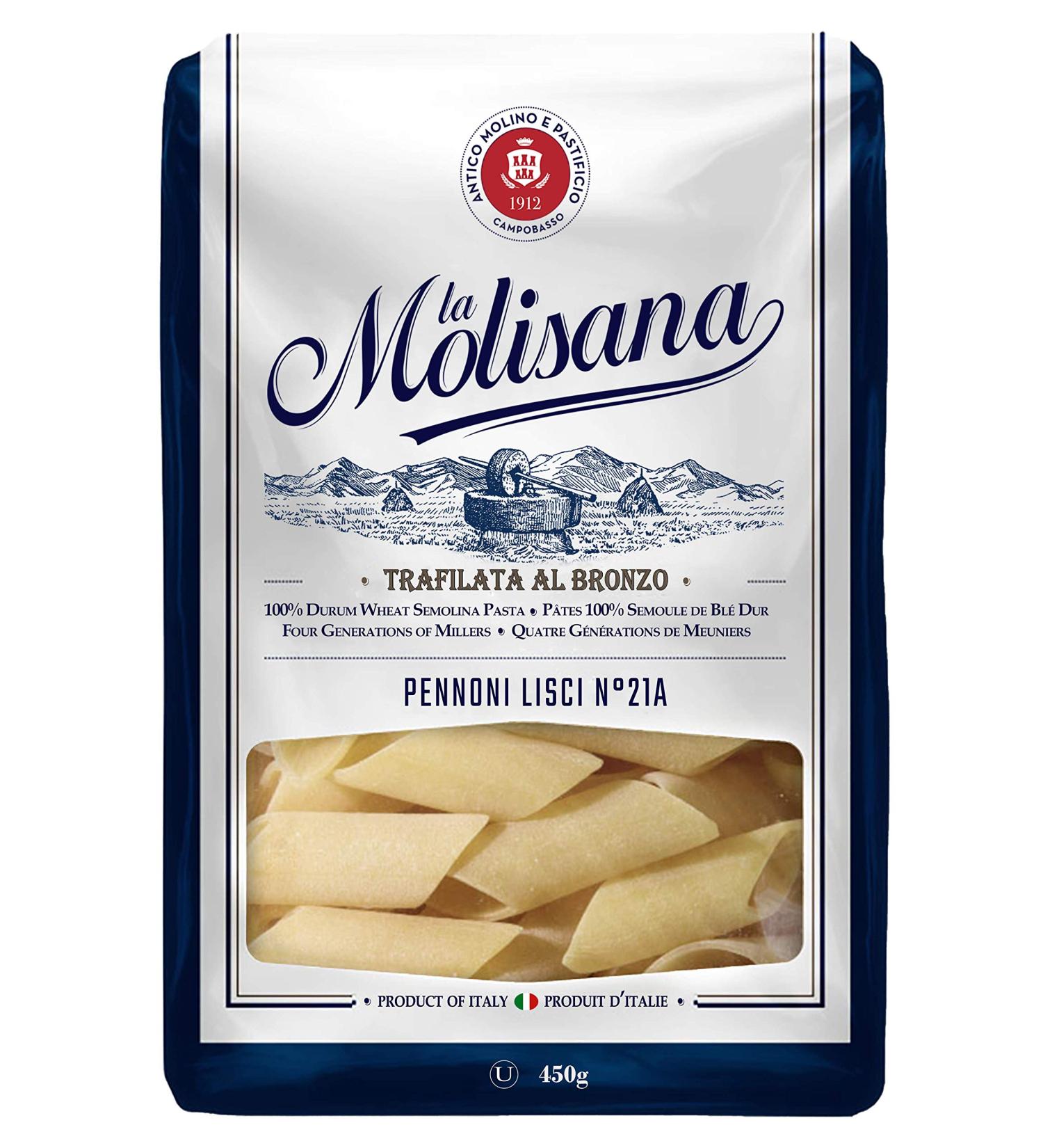 La Molisana Pennoni Lisci N.21A 450g - Buy Online on GoSupps.com
