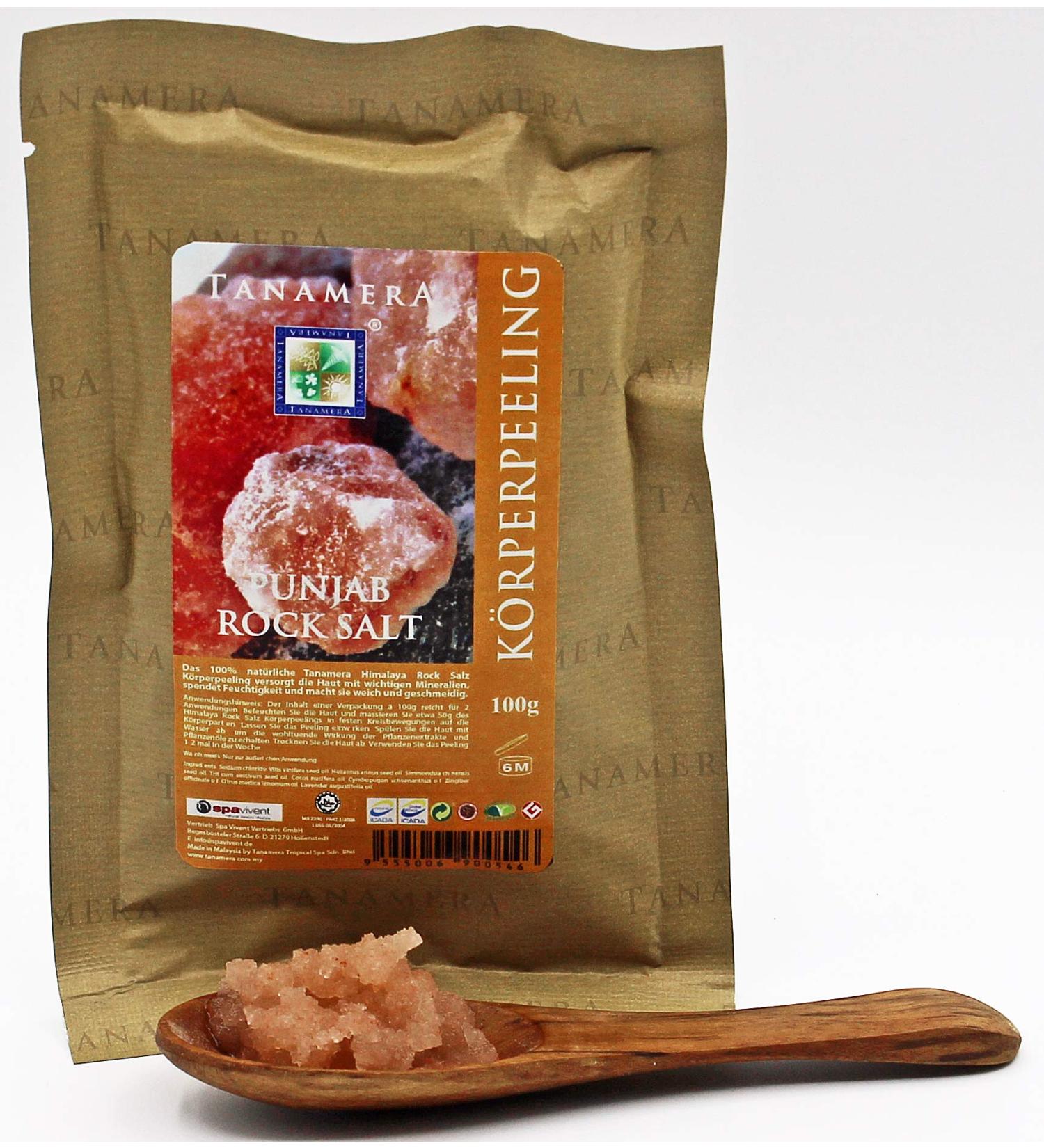 Tanamera - Himalayan Rock Salt Scrub 100g - Buy Online on GoSupps.com