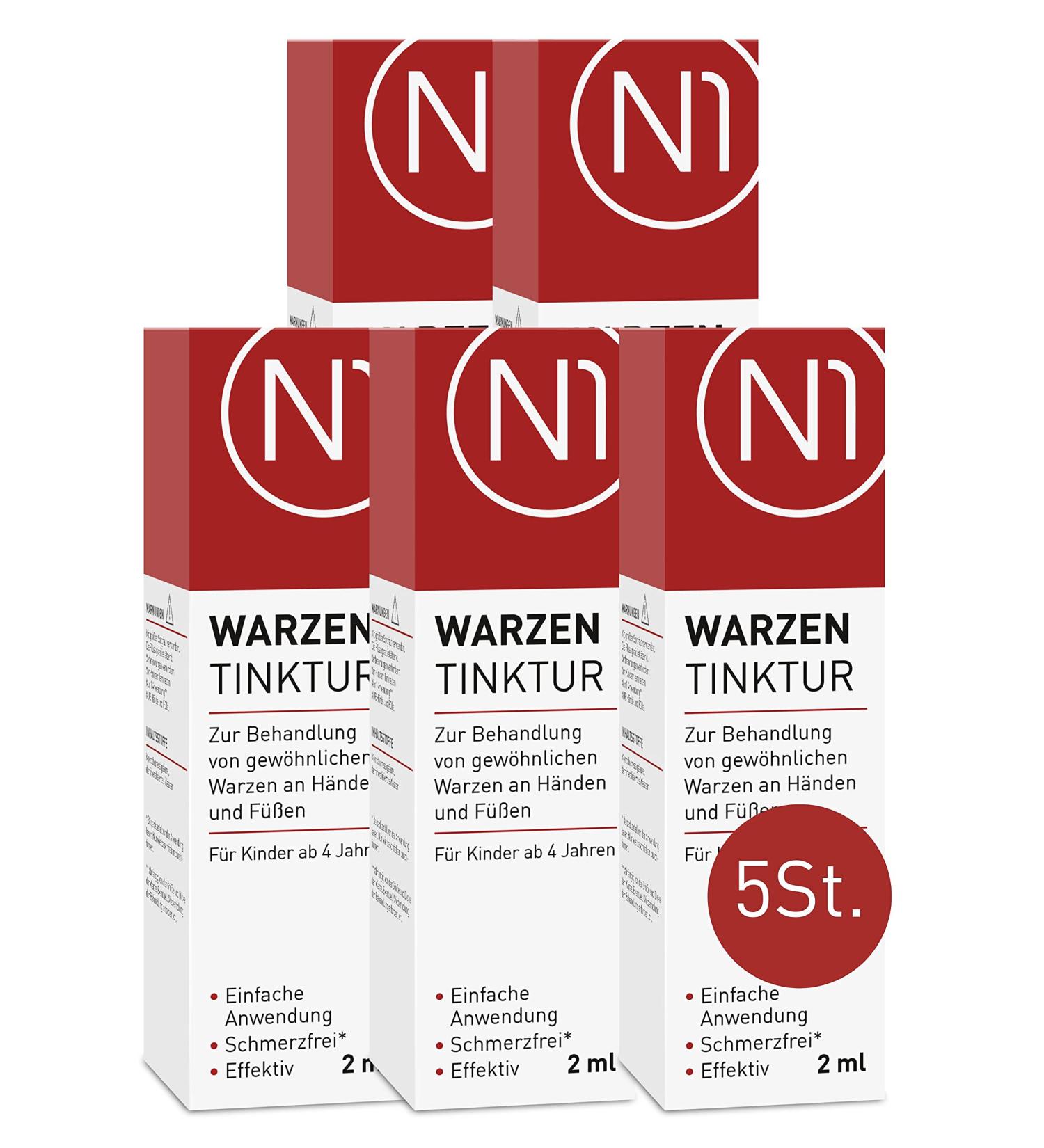 N1 Warts Tincture 10 ml - Effective Wart Remover | Pain-Free Application Once a Week | Medical Device for Thorn Warts | Fast Shipping Internationally - Buy Online on GoSupps.com