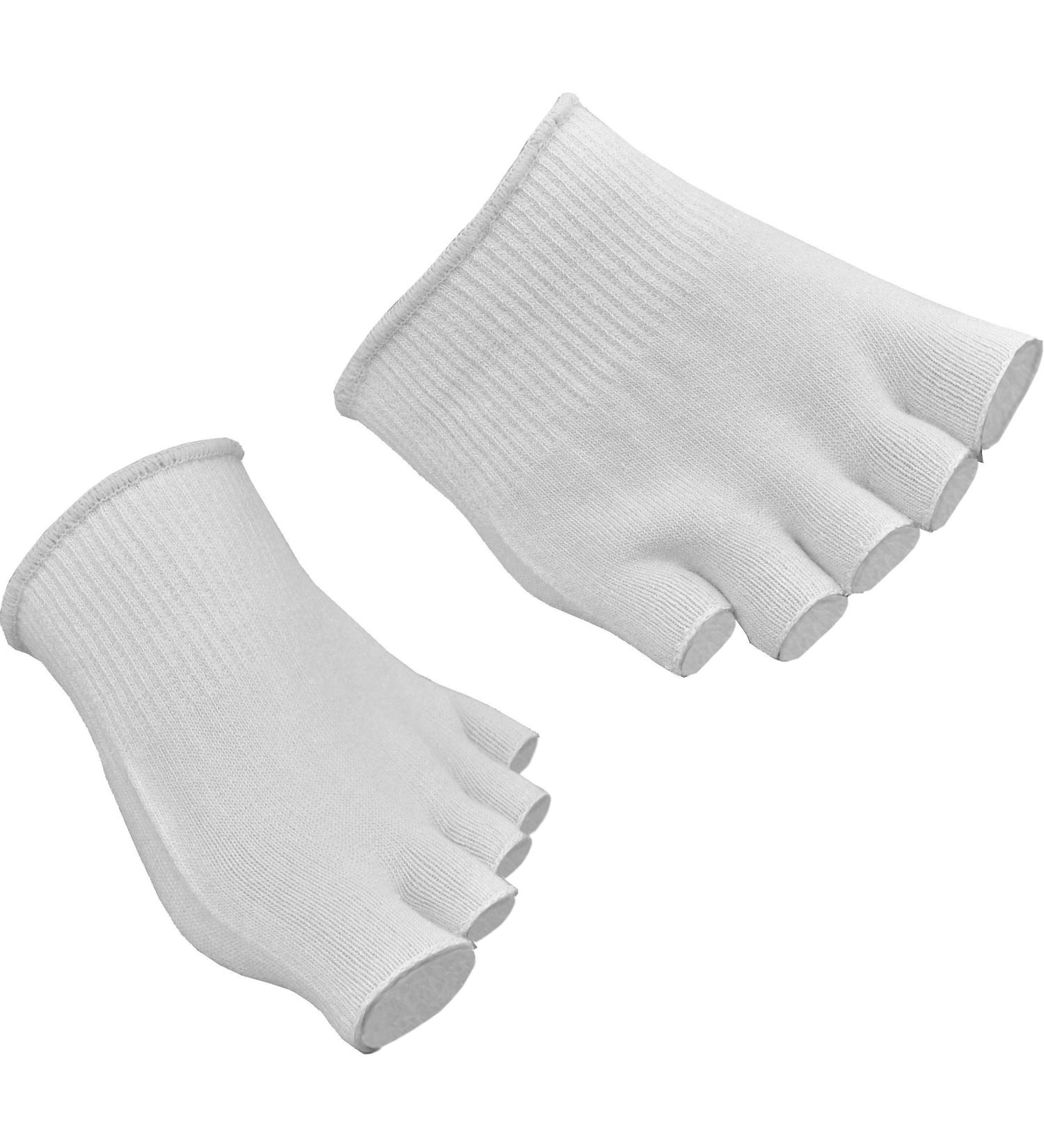 Medipaq Gel Toe Socks - Orthopaedic Cushioned Moisturising Socks for Athlete's Foot - White (1 Pair) - Buy Online on GoSupps.com