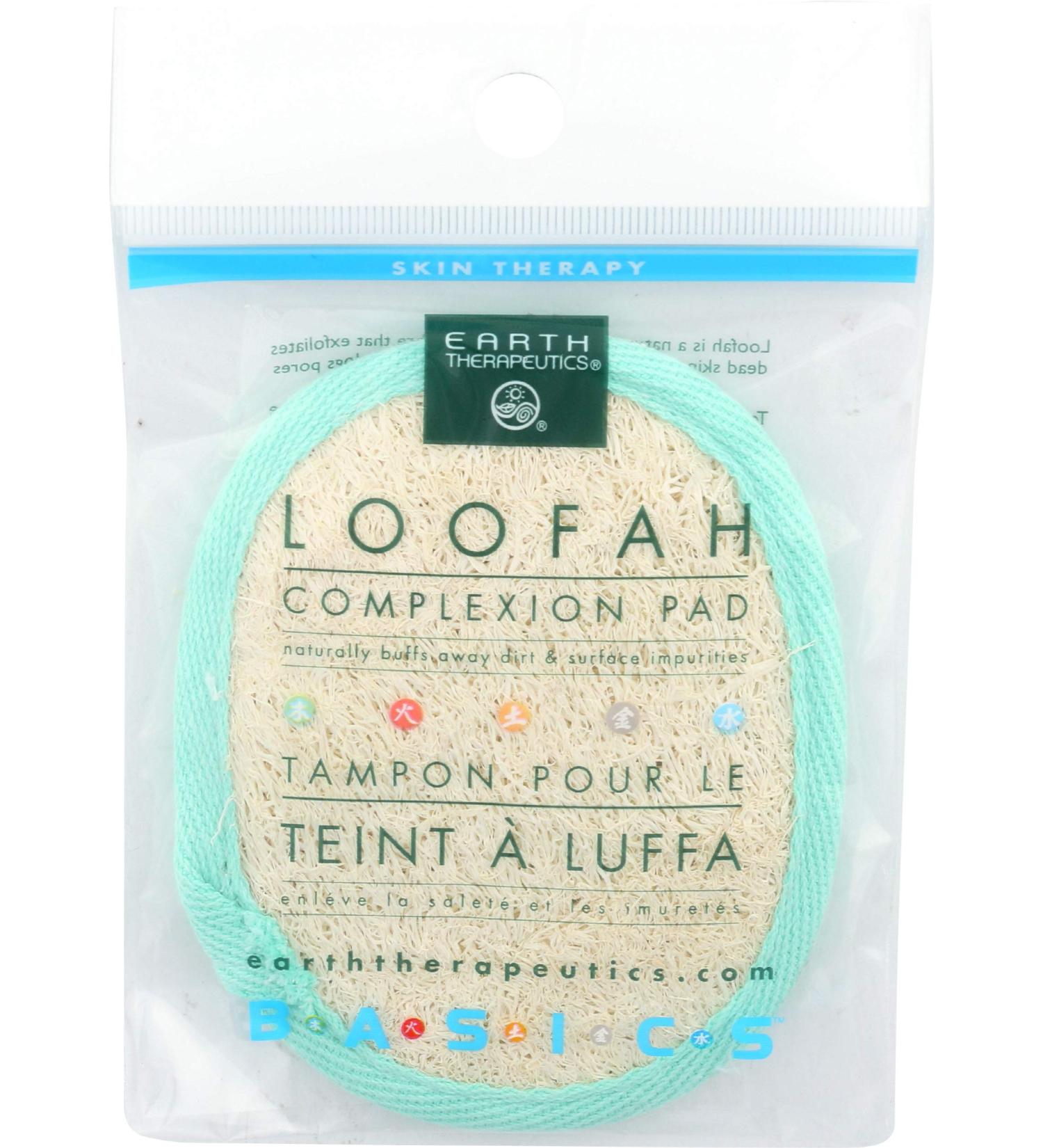 Earth Therapeutics Loofah Complex Facial Care Pad - 1 Each - Buy Online on GoSupps.com